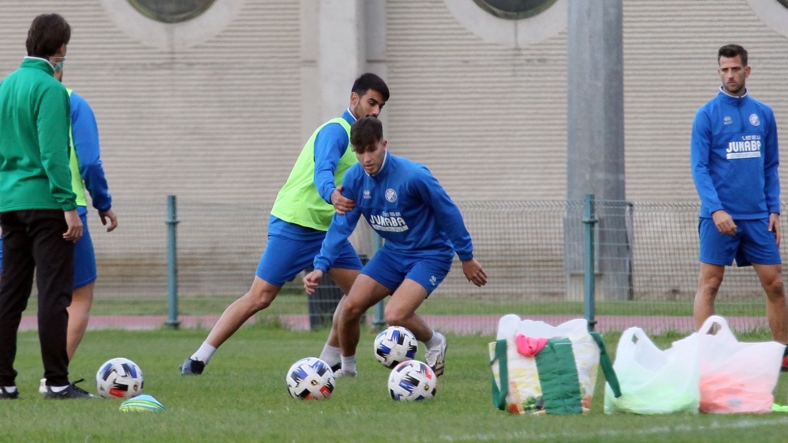 Entreno del Xerez DFC en el campo 'Pepe Ravelo'