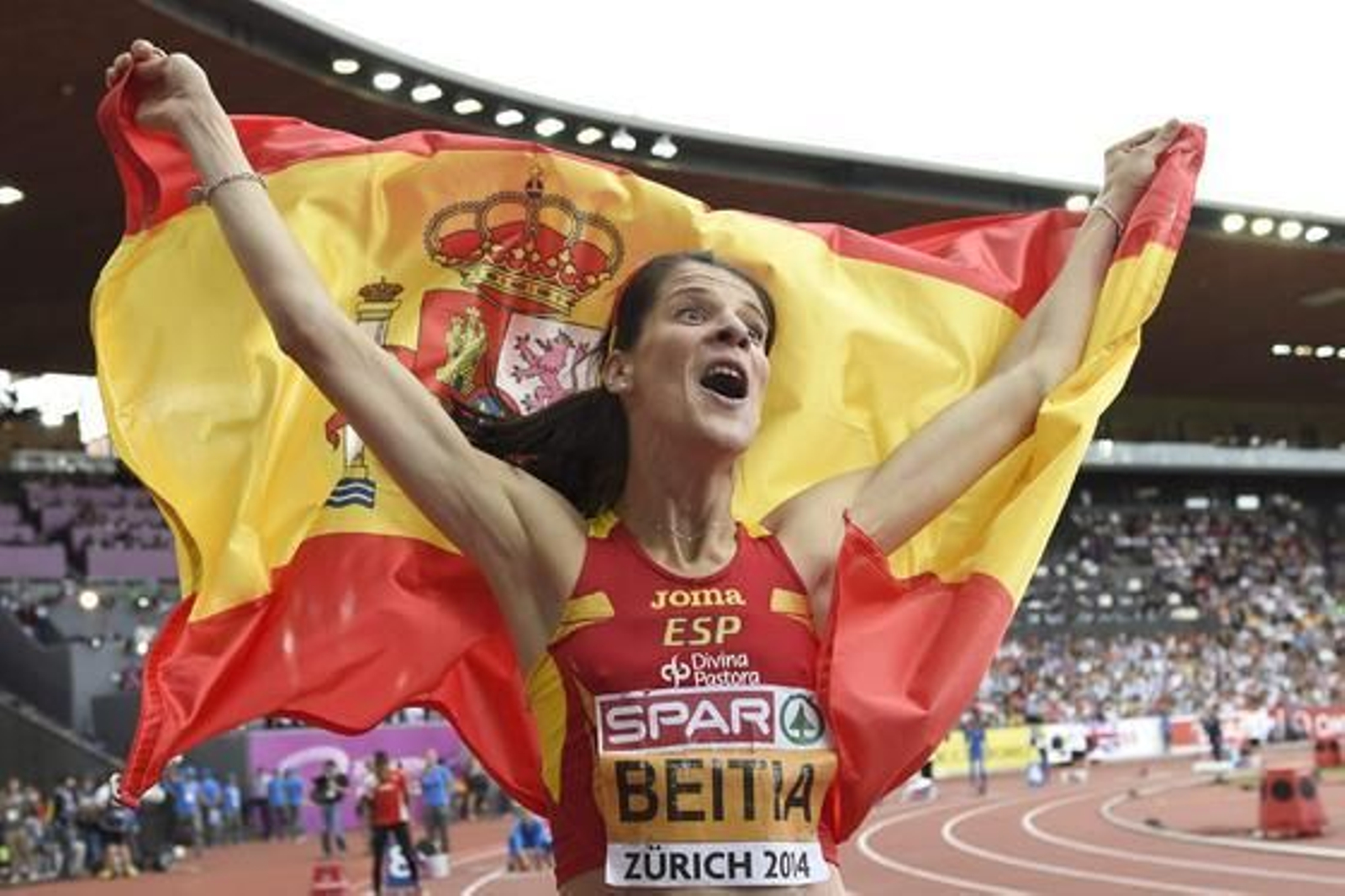 Ruth Beitia, oro en altura