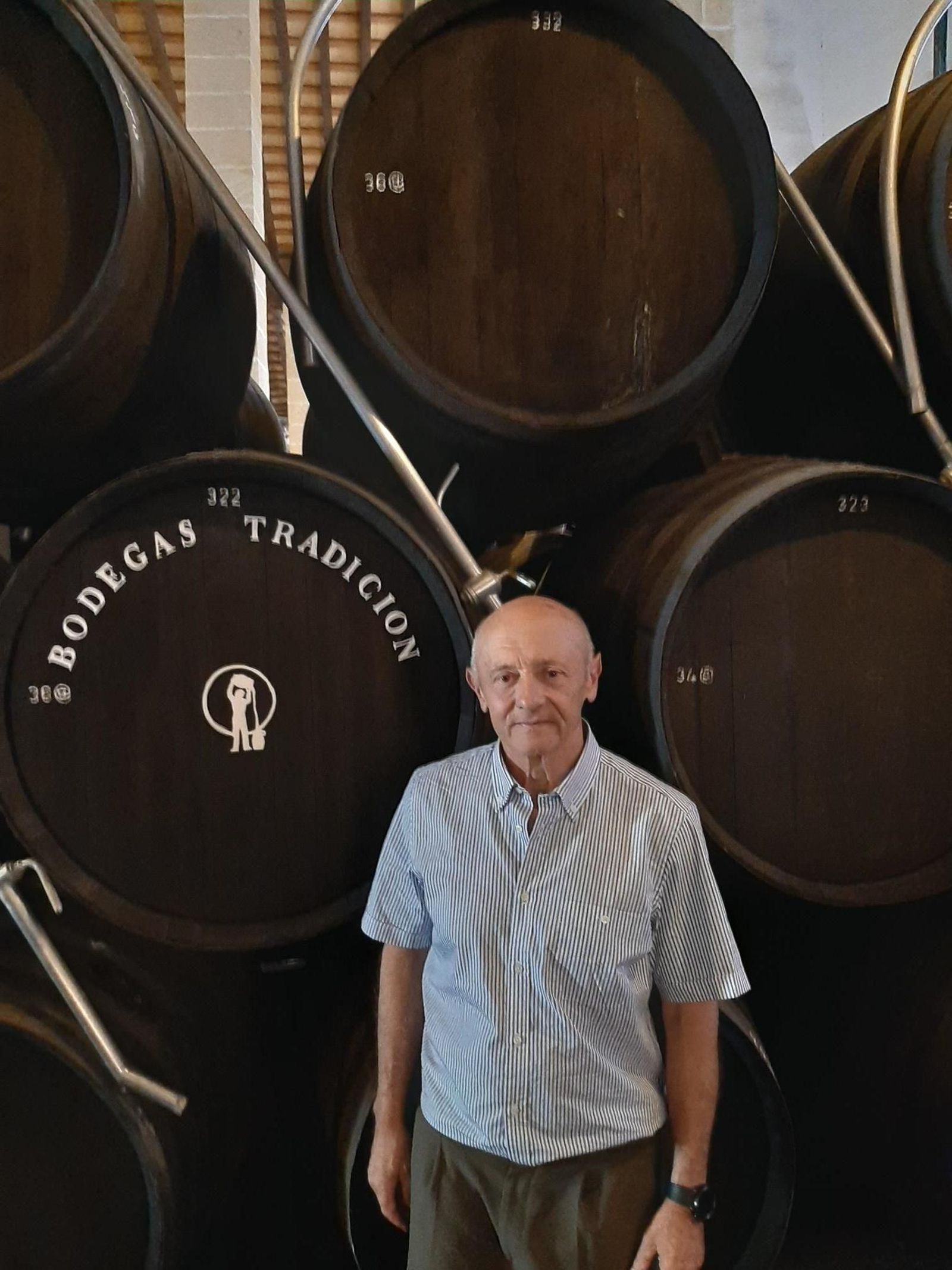 José Mª Quirós Sacaluga, enólogo de Bodegas Tradición desde el 2004. José Mª Quirós Sacaluga, enólogo de Bodegas Tradición desde el 2004.