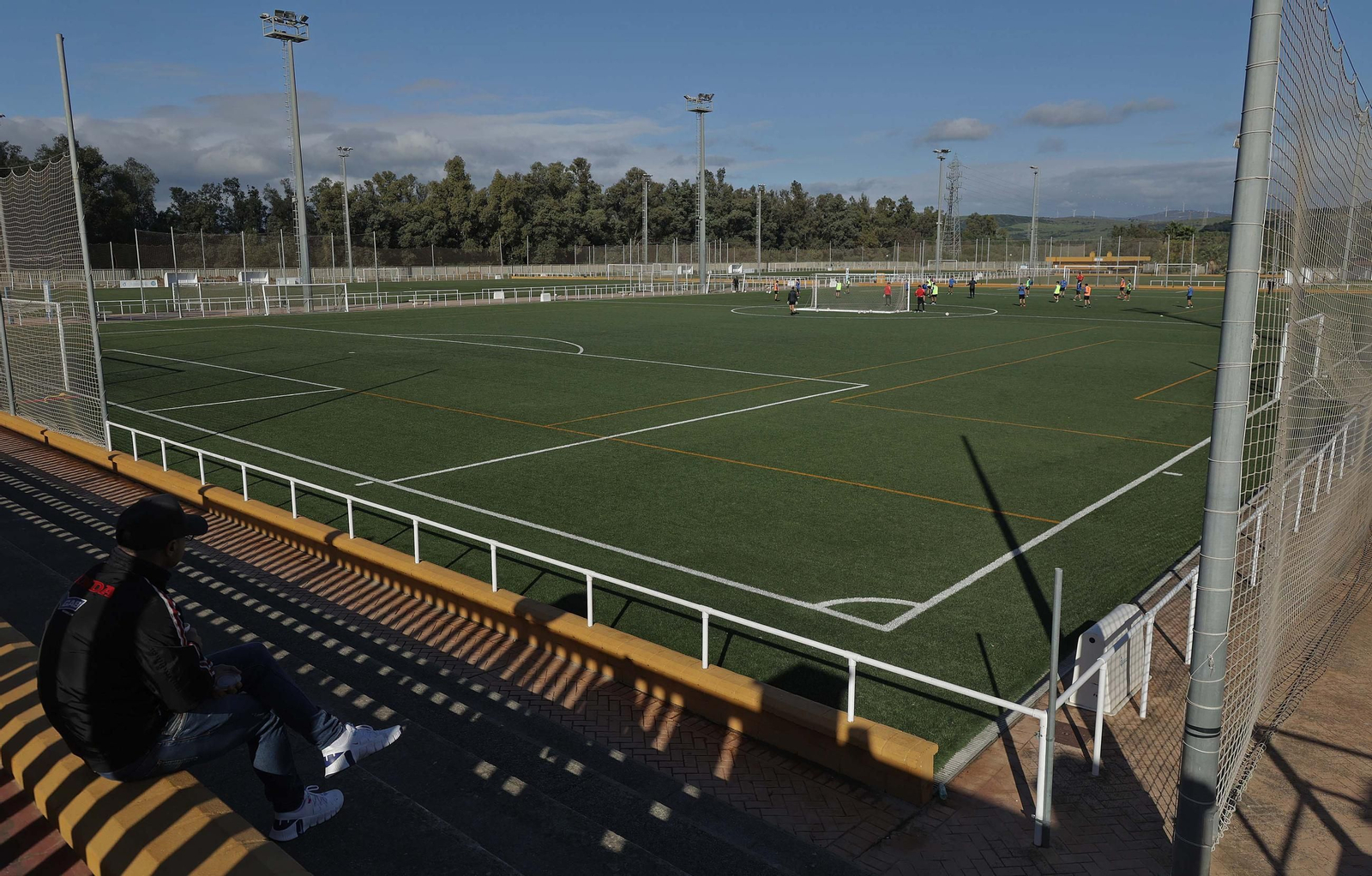 Fotos del entrenamiento del Algeciras CF previo a la visita del Yeclano al Nuevo Mirador