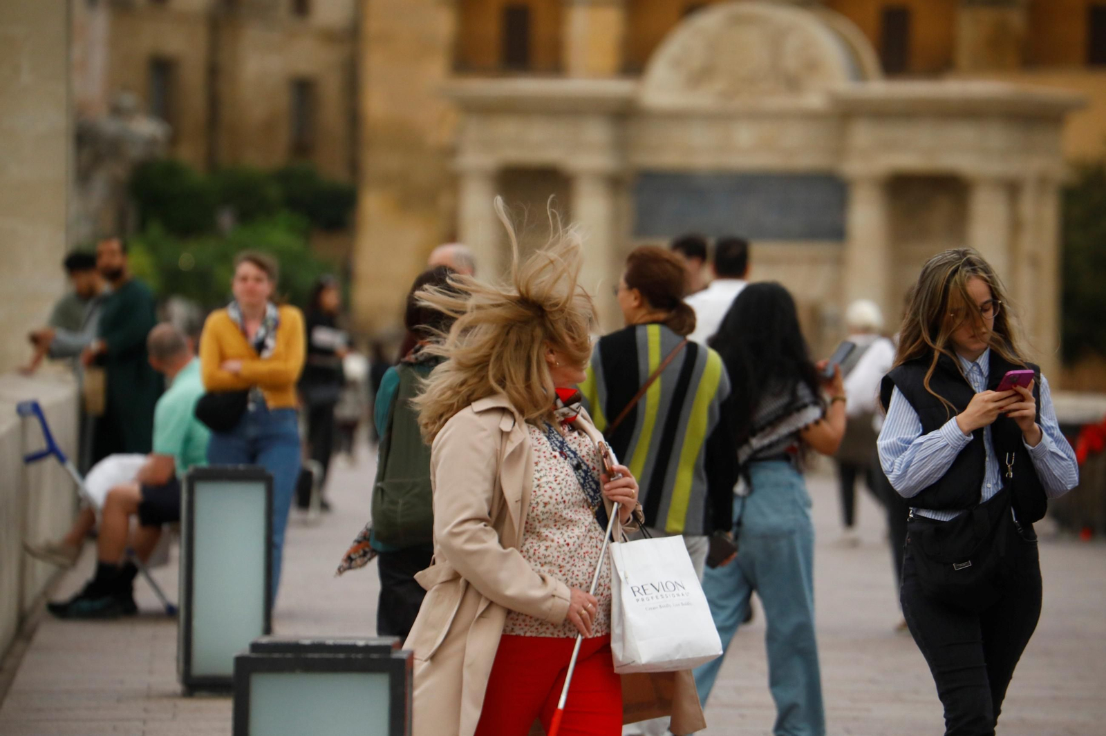 Una nubosa tarde de otoño en Córdoba, en imágenes