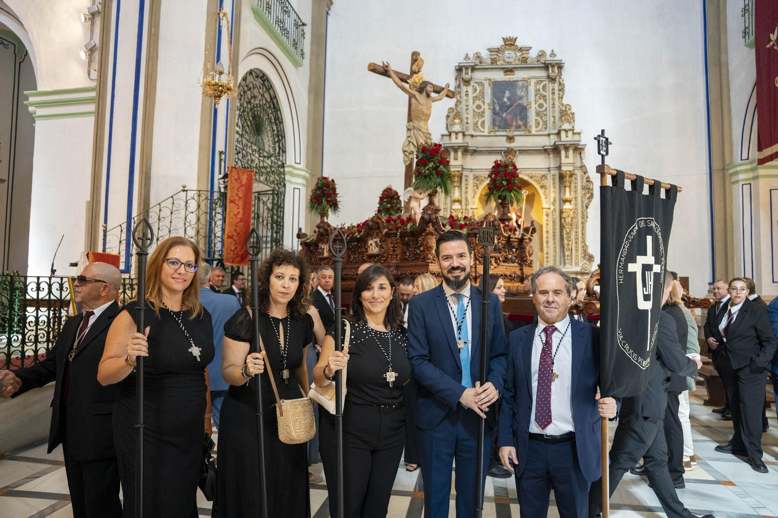 Eucaristía y procesión de Exaltación de la Cruz en la localidad de Vélez-Rubio
