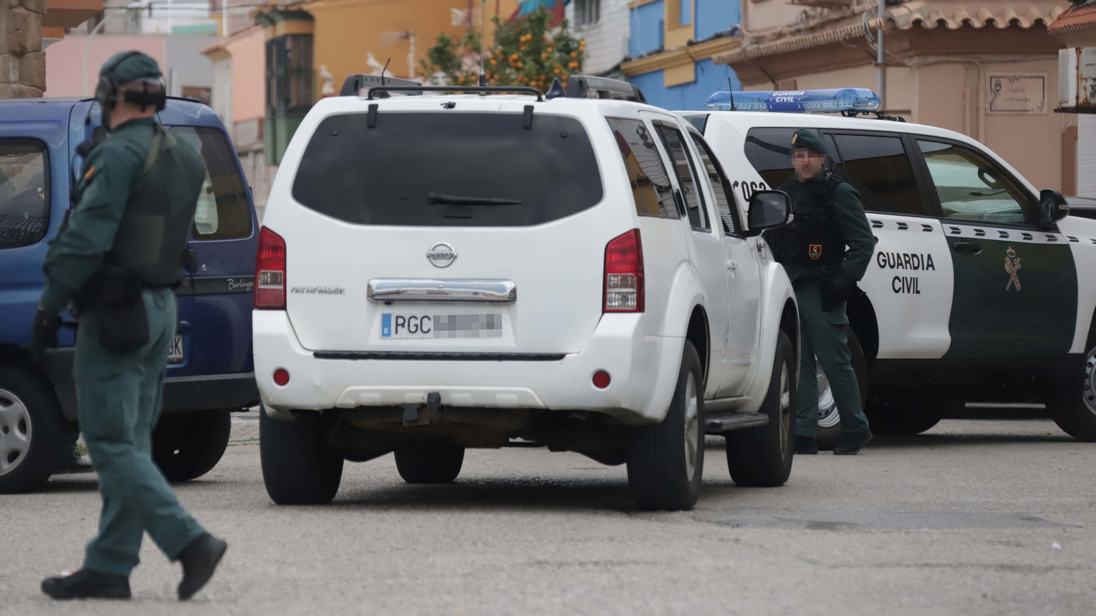 Imágenes de la macrooperación antidroga de la Guardia Civil en La Línea