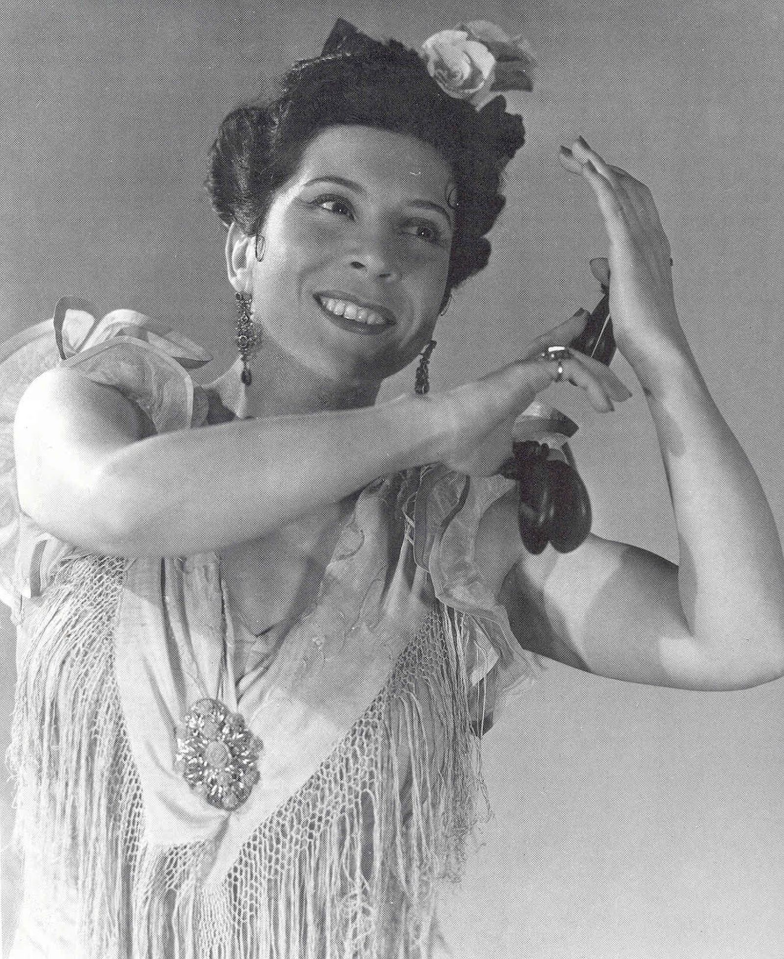 La Argentinita, una de las protagonistas de la exposición.