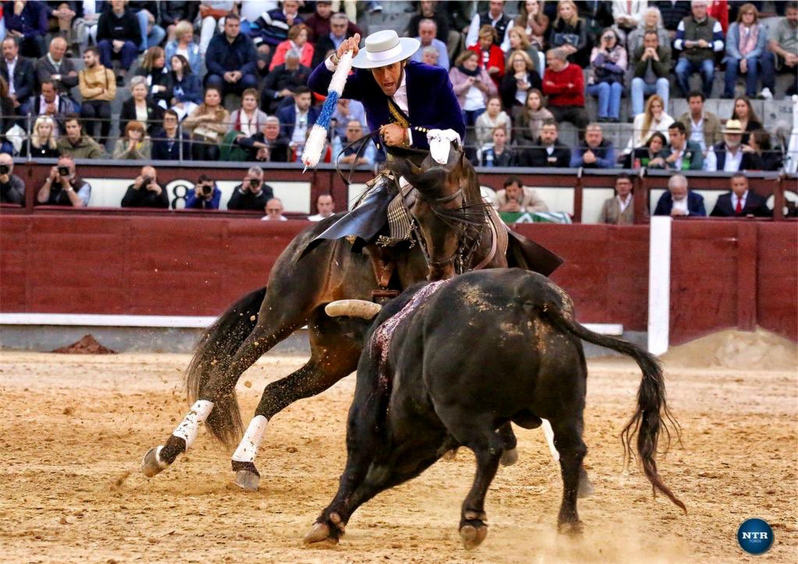 El rejoneador Andrés Romero.