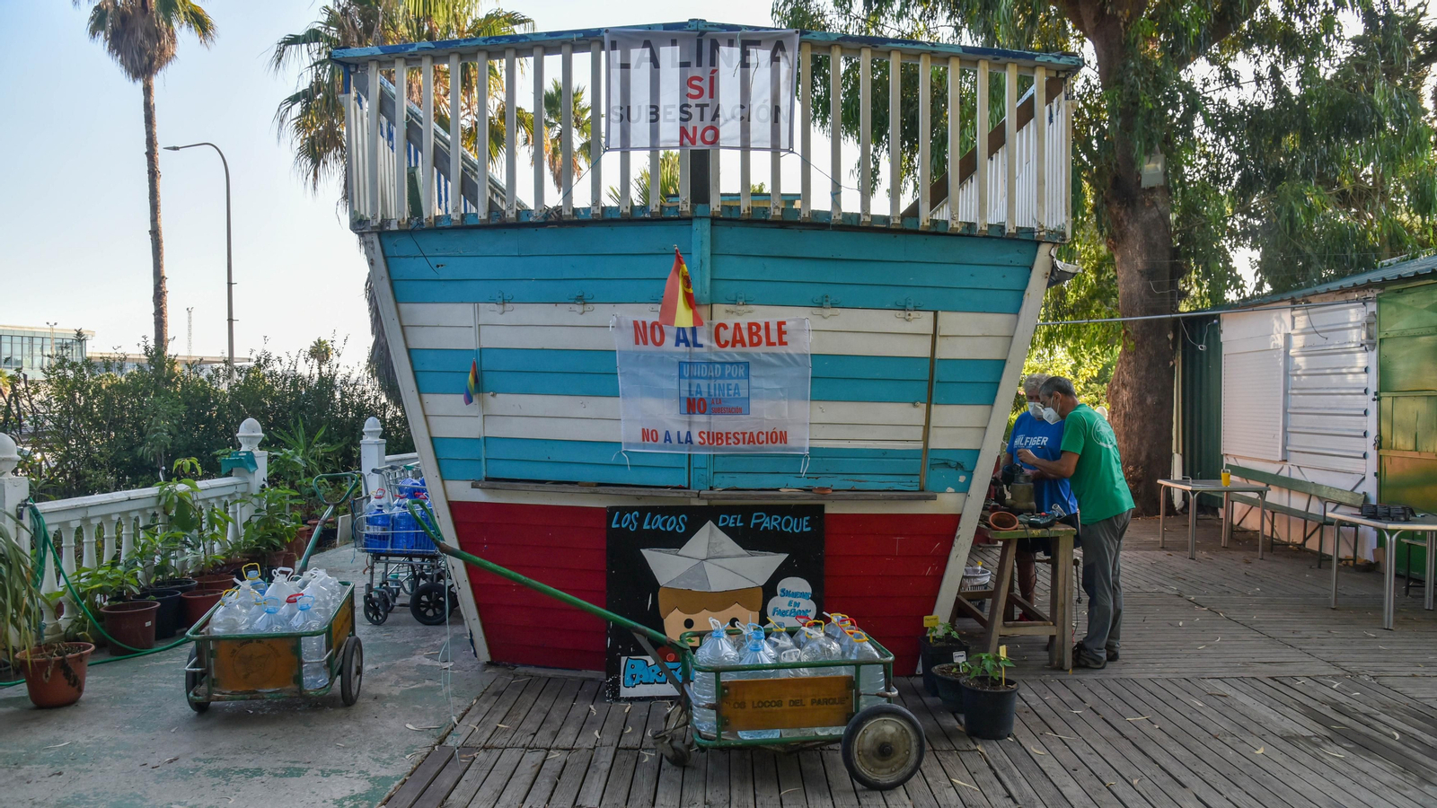 Un día en el Parque Princesa Sofía en La Línea