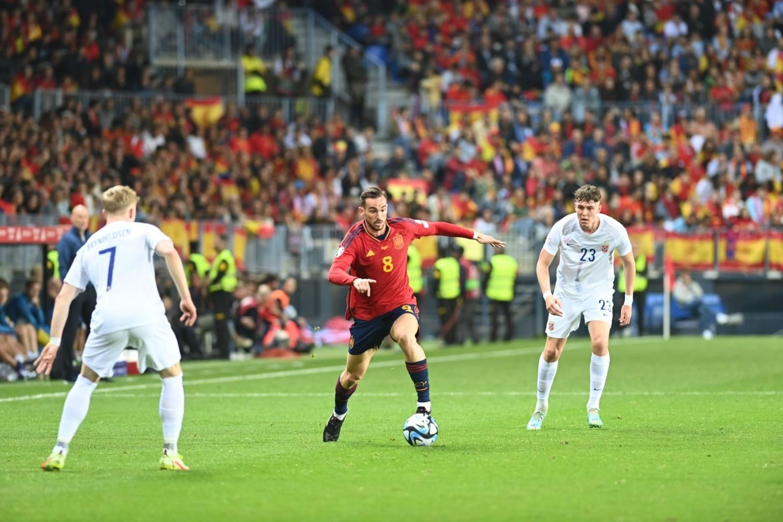 España-Noruega de Málaga, en fotos