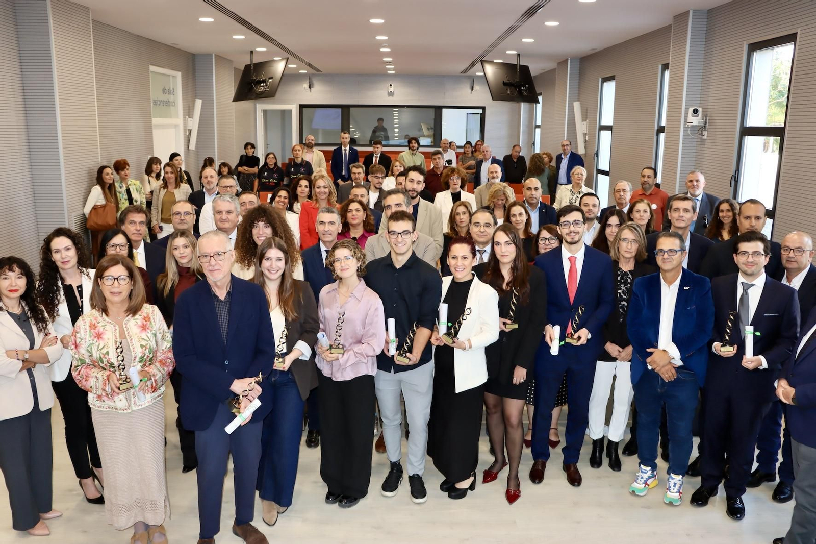 Entrega de premios de la Cátedra Poco Frecuente de la Universidad de Almería