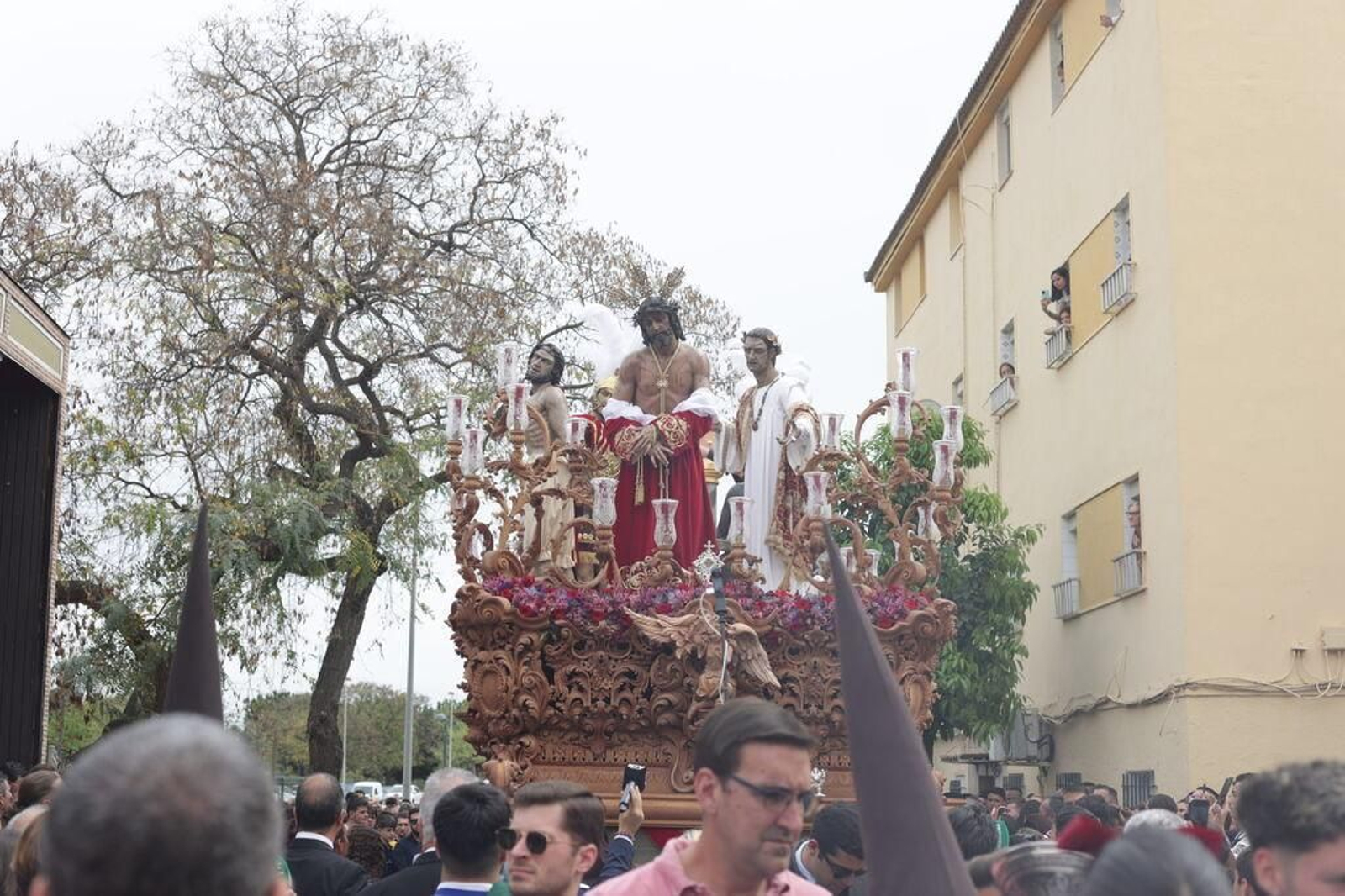 El Señor de la Sentencia de la Hermandad de La Salud el Martes Santo.