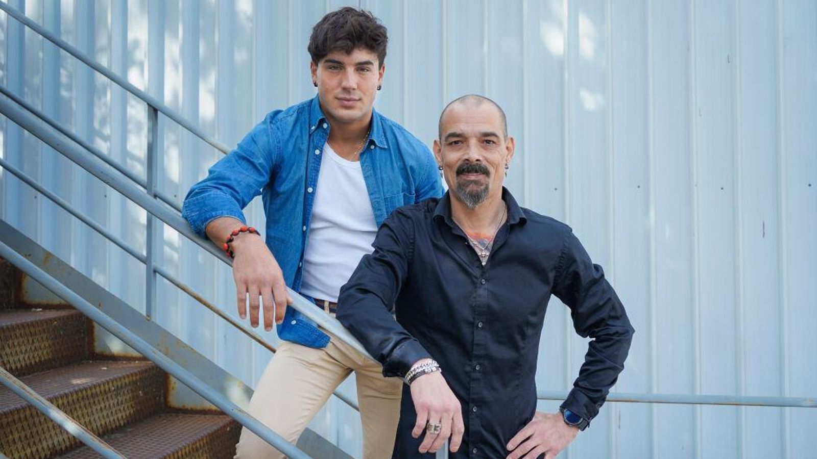 Óscar Casas y Gervasio Deferr, el actor y el gimnasta al que dará vida en su serie biográfica