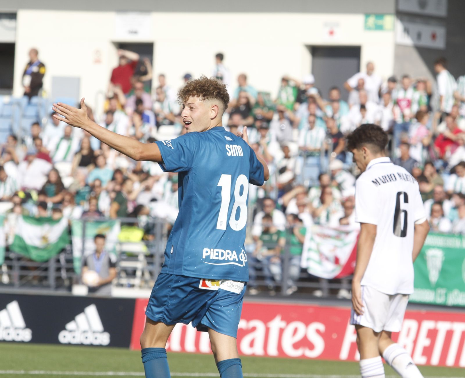 Las imágenes del partido entre el Real Madrid Castilla y el Córdoba CF