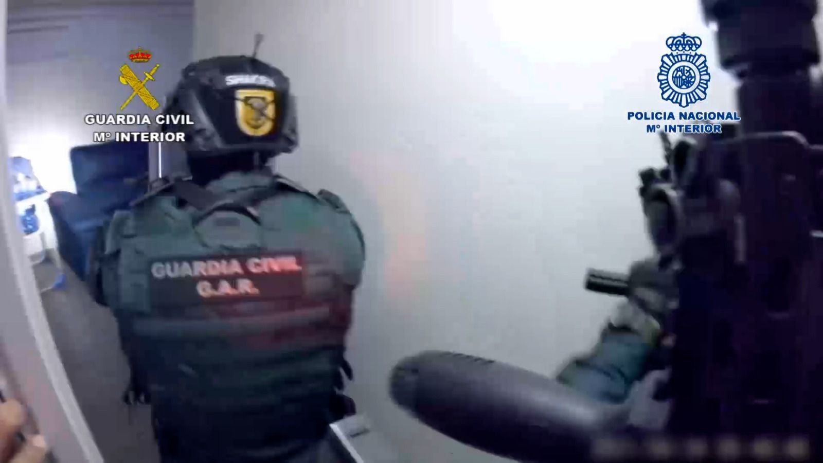 Fotos de la operación antidroga contra una red del Messi del Hachís