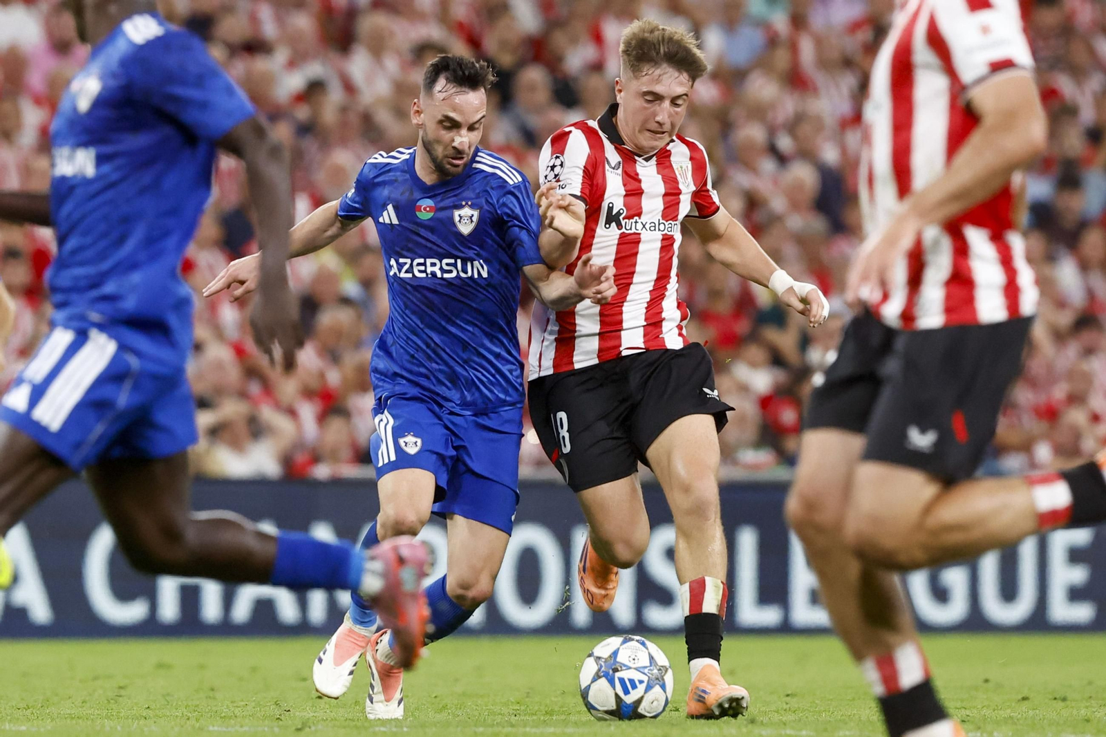 Las mejores fotos del Athletic-Qarabag