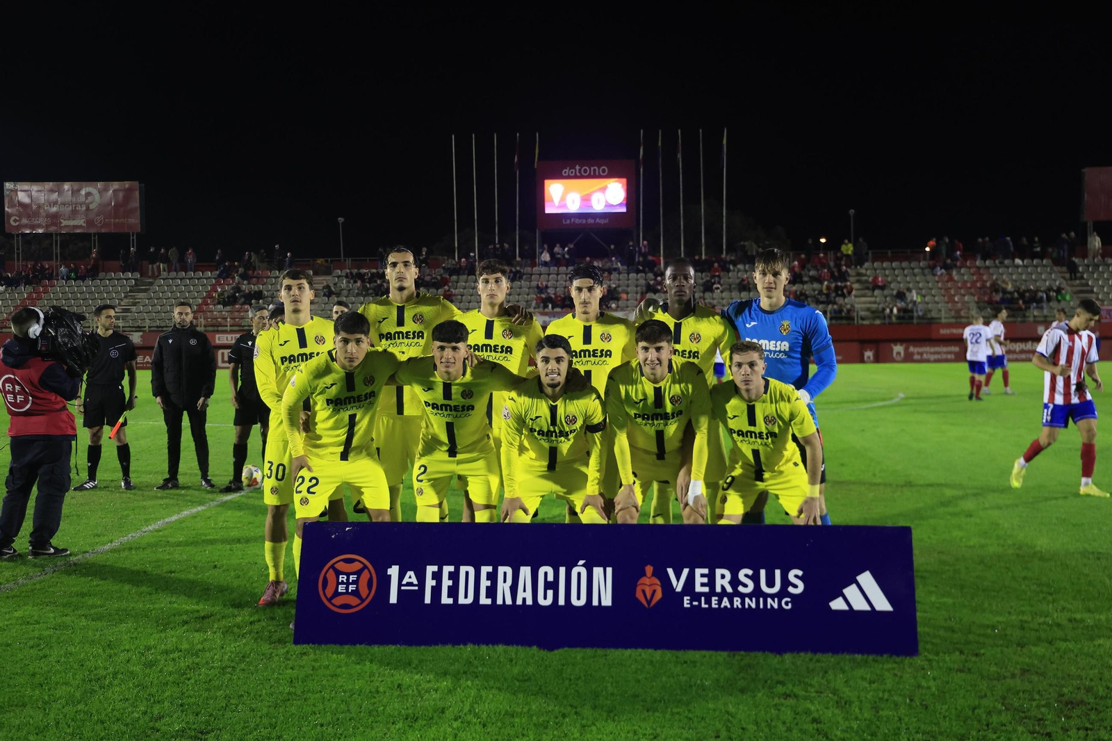 Las mejores fotos del Algeciras - Villarreal B de Primera Federación