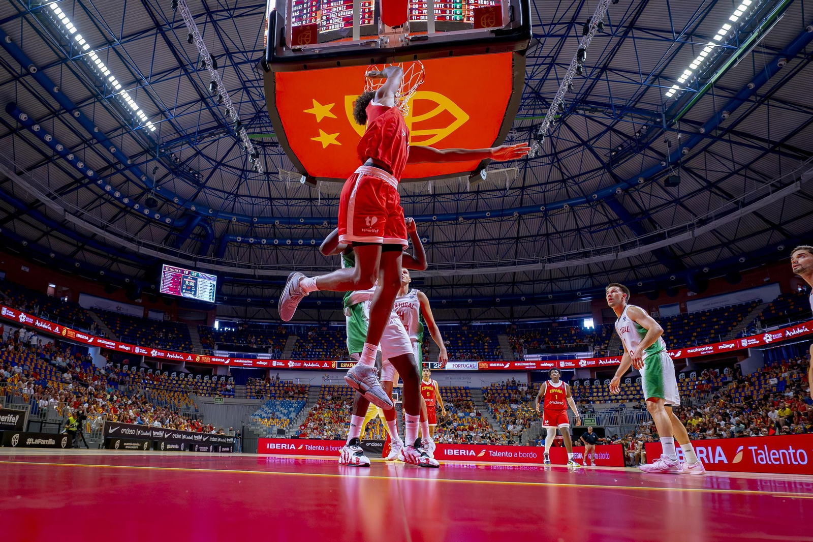 España B - Portugal en Málaga, en fotos