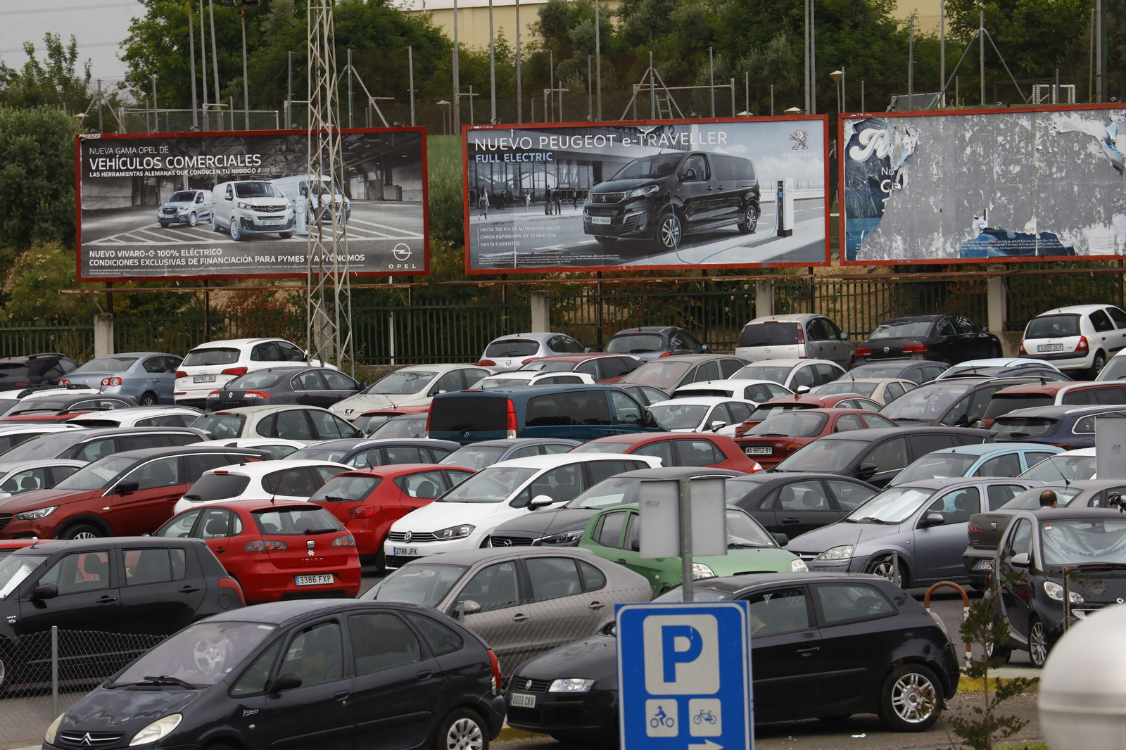 Aparcamientos del Reina Sofía.