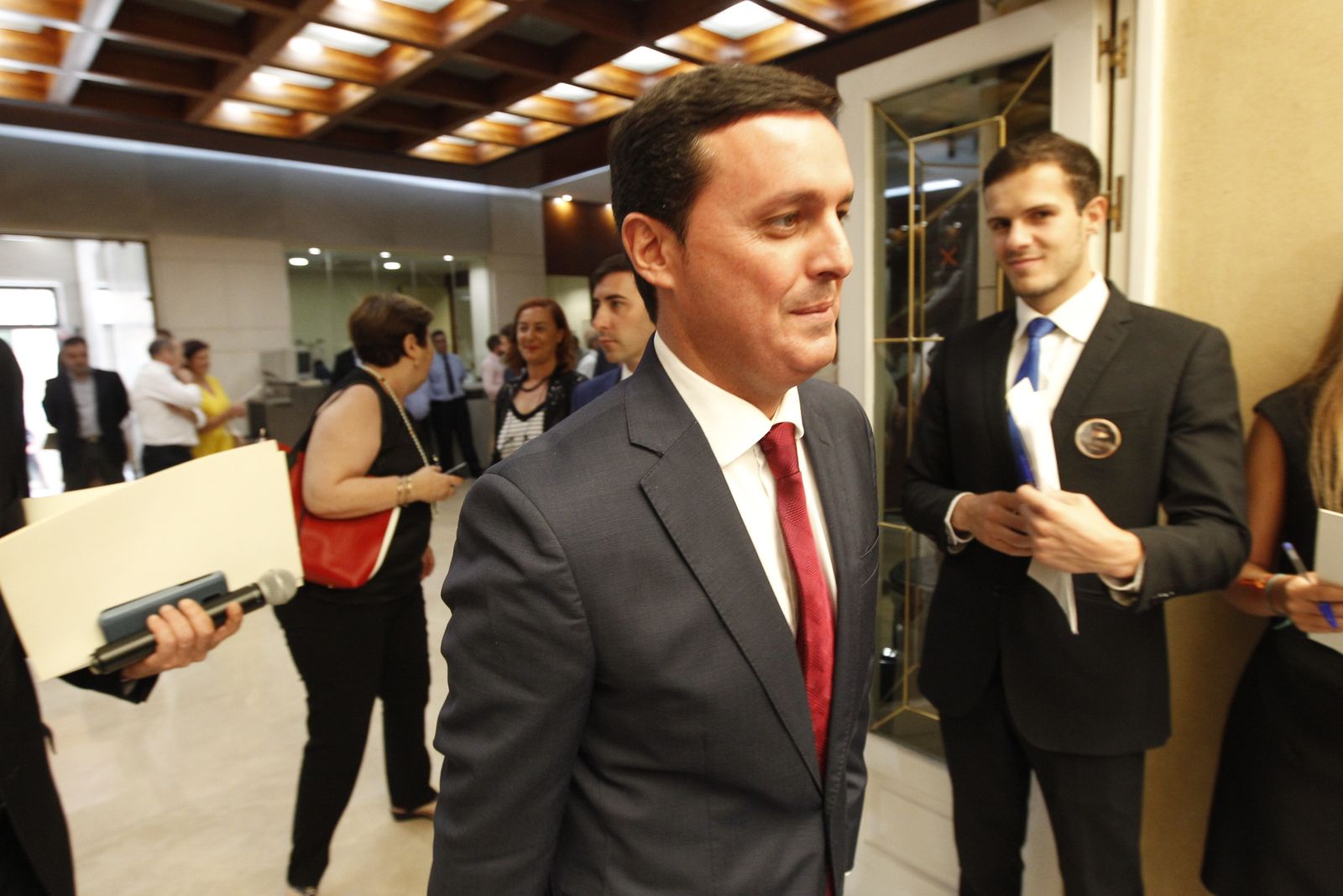 Pleno investidura Presidente Diputación de Almería. Javier Aureliano García