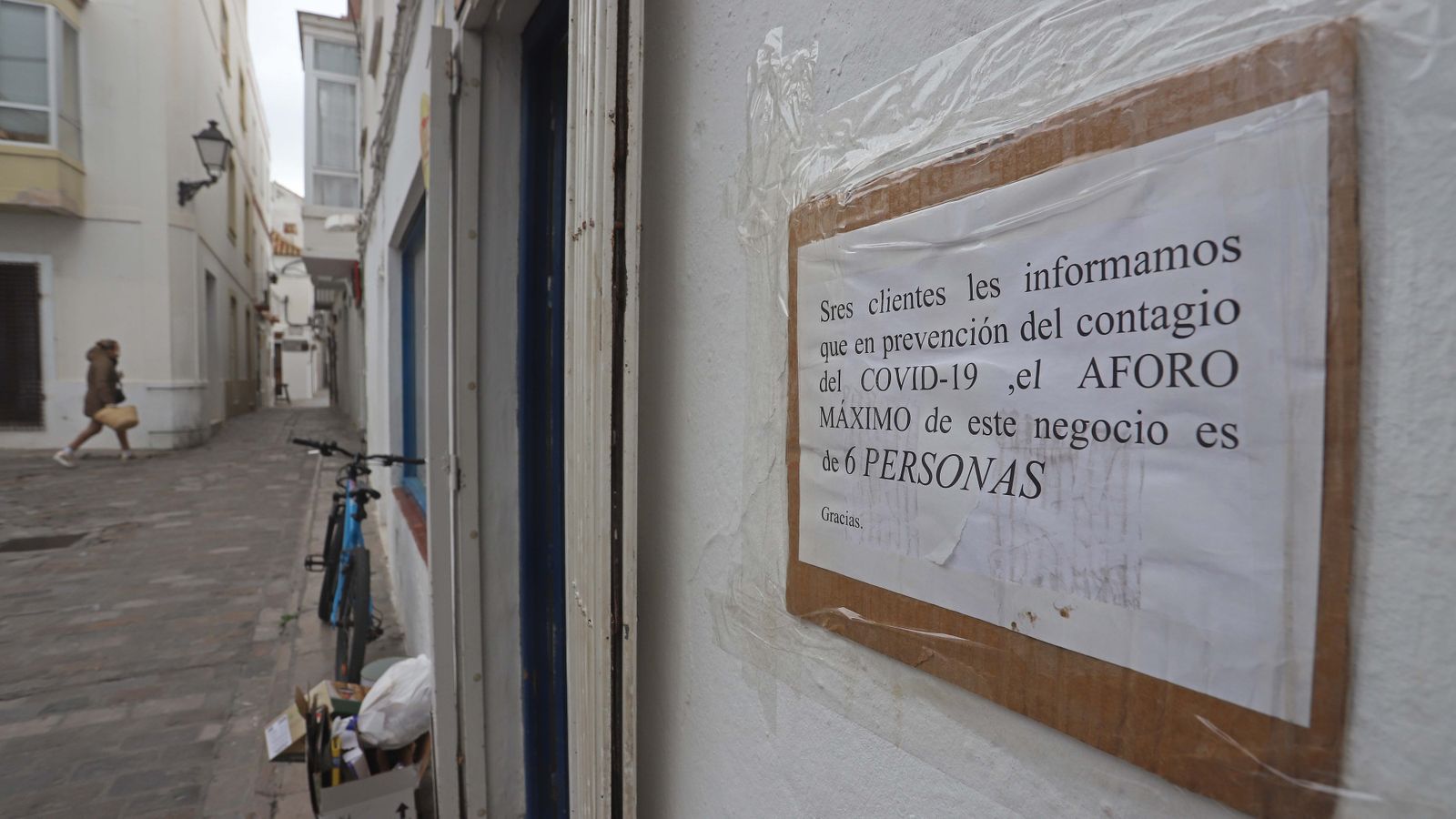 Fotos del confinamiento ante el estado de alarma en Tarifa