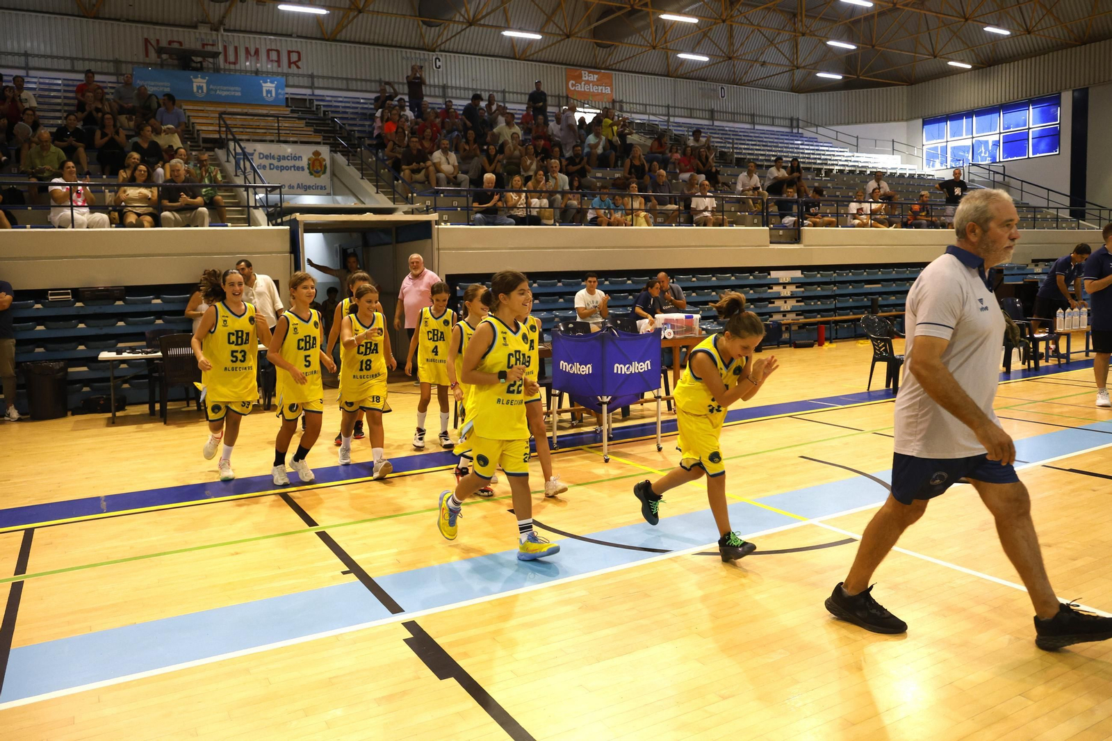 Fotos de la presentación de los equipos de cantera del CB Ciudad de Algeciras