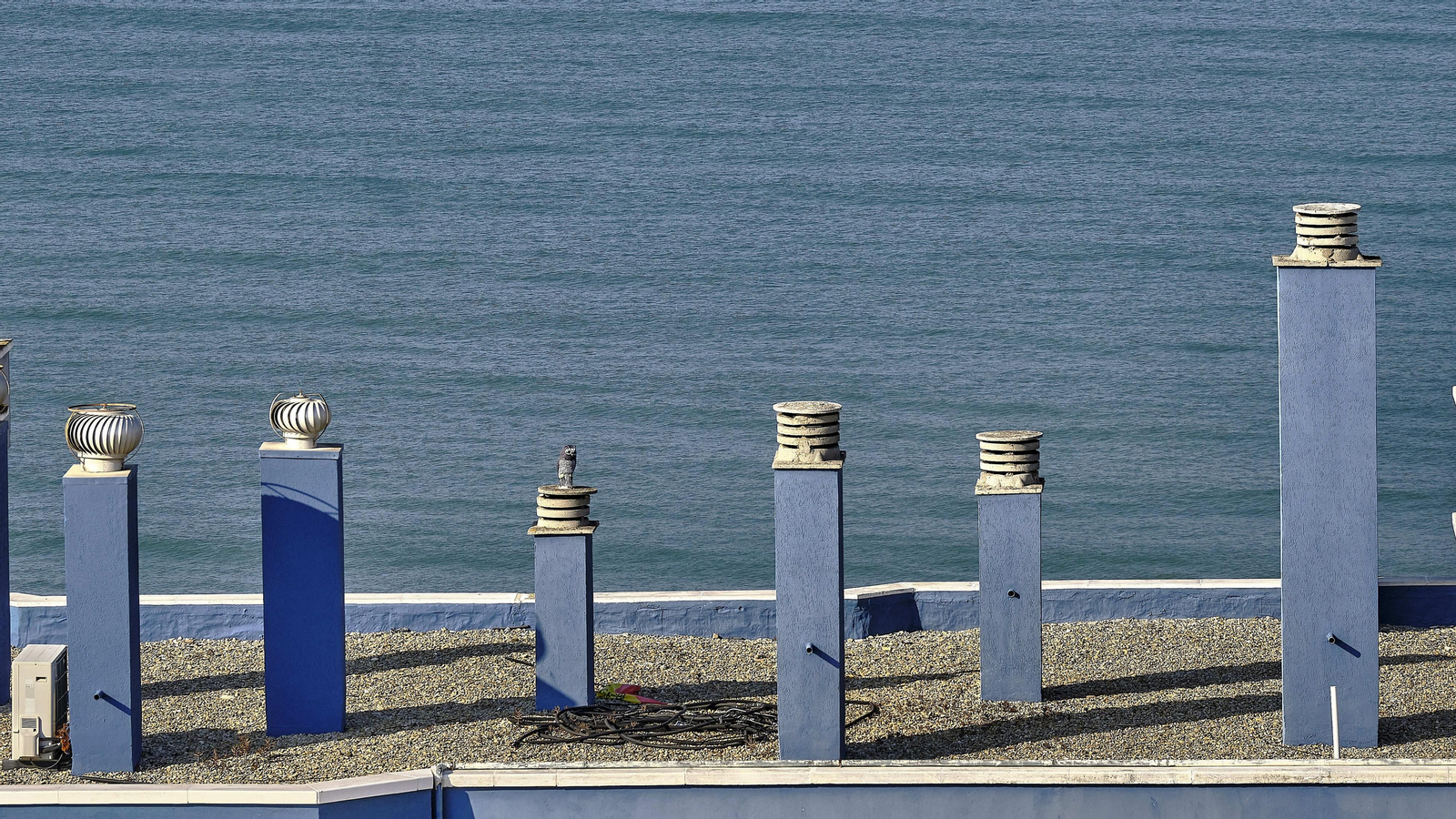 Vista desde la azotea del edificio Vistahermosa.