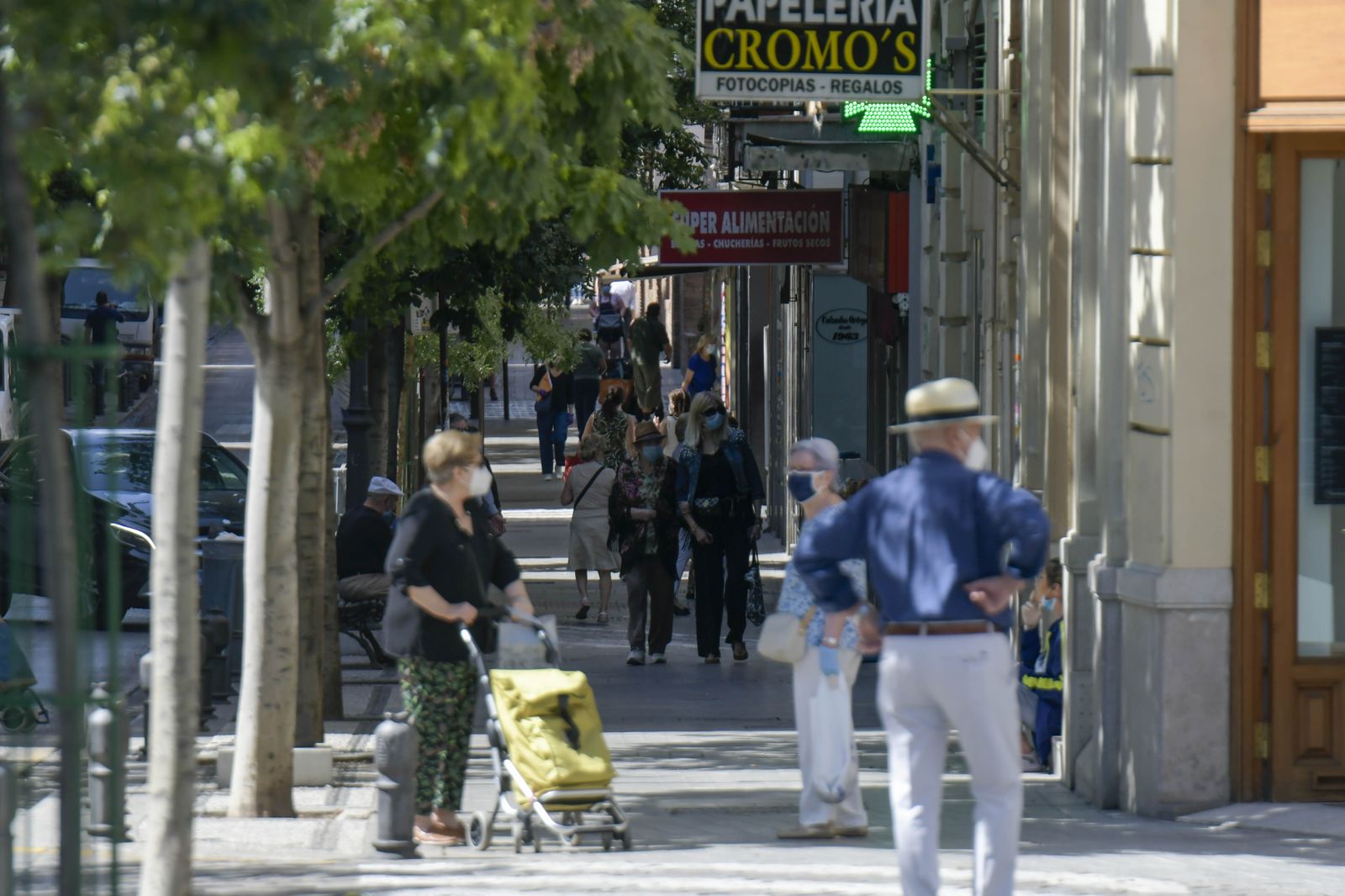 Las mascarillas, protagonistas en la desescalada.
