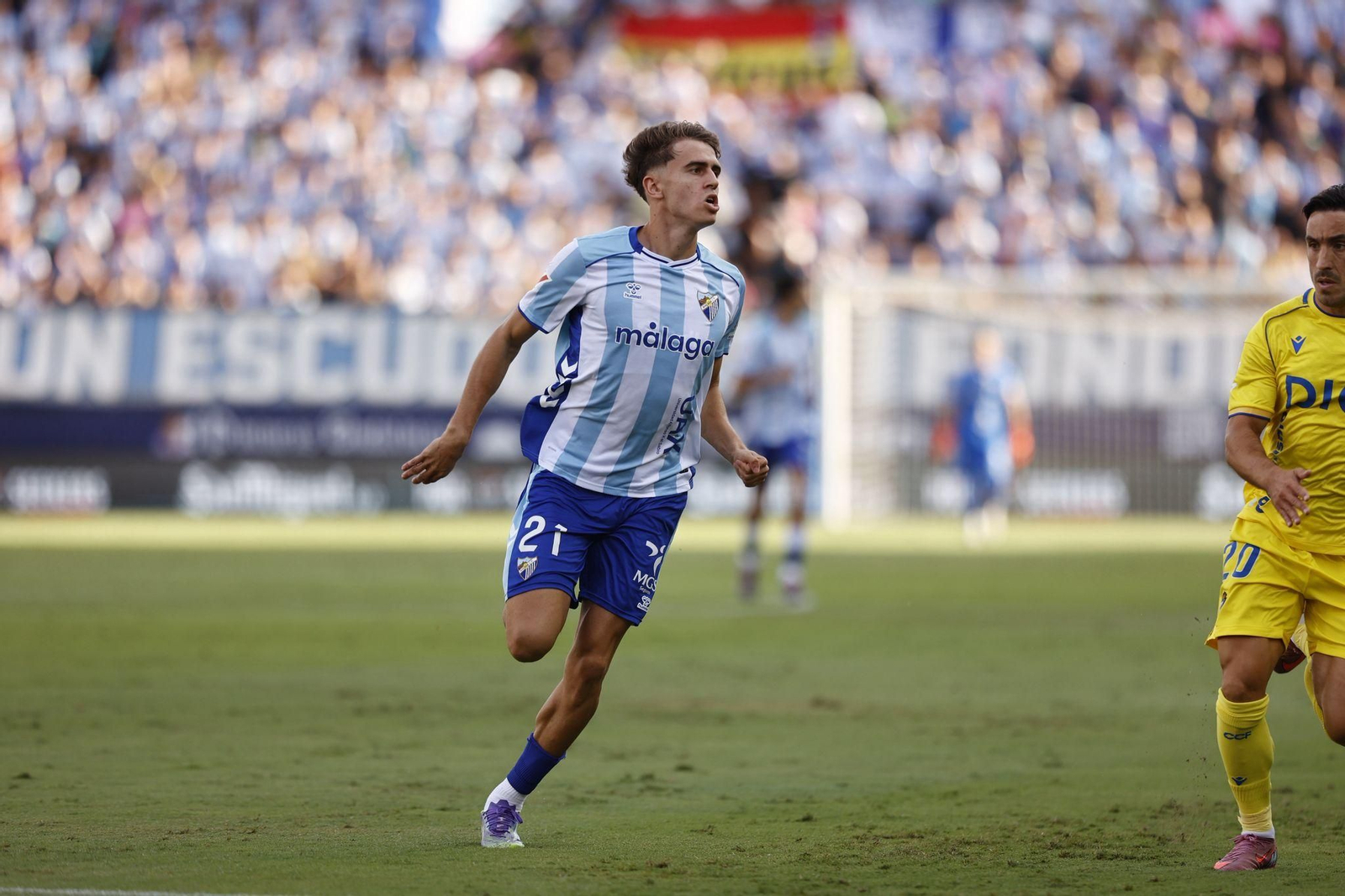 El Málaga CF-Cádiz CF, en fotos