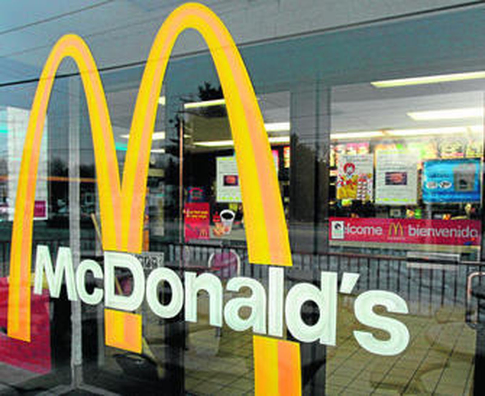 Un restaurante de McDonald's.