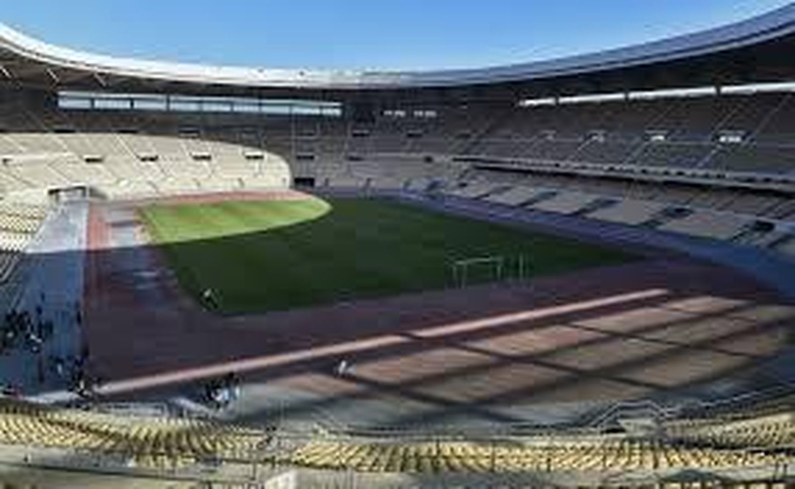 Una imagen panorámica del estadio de La Cartuja.