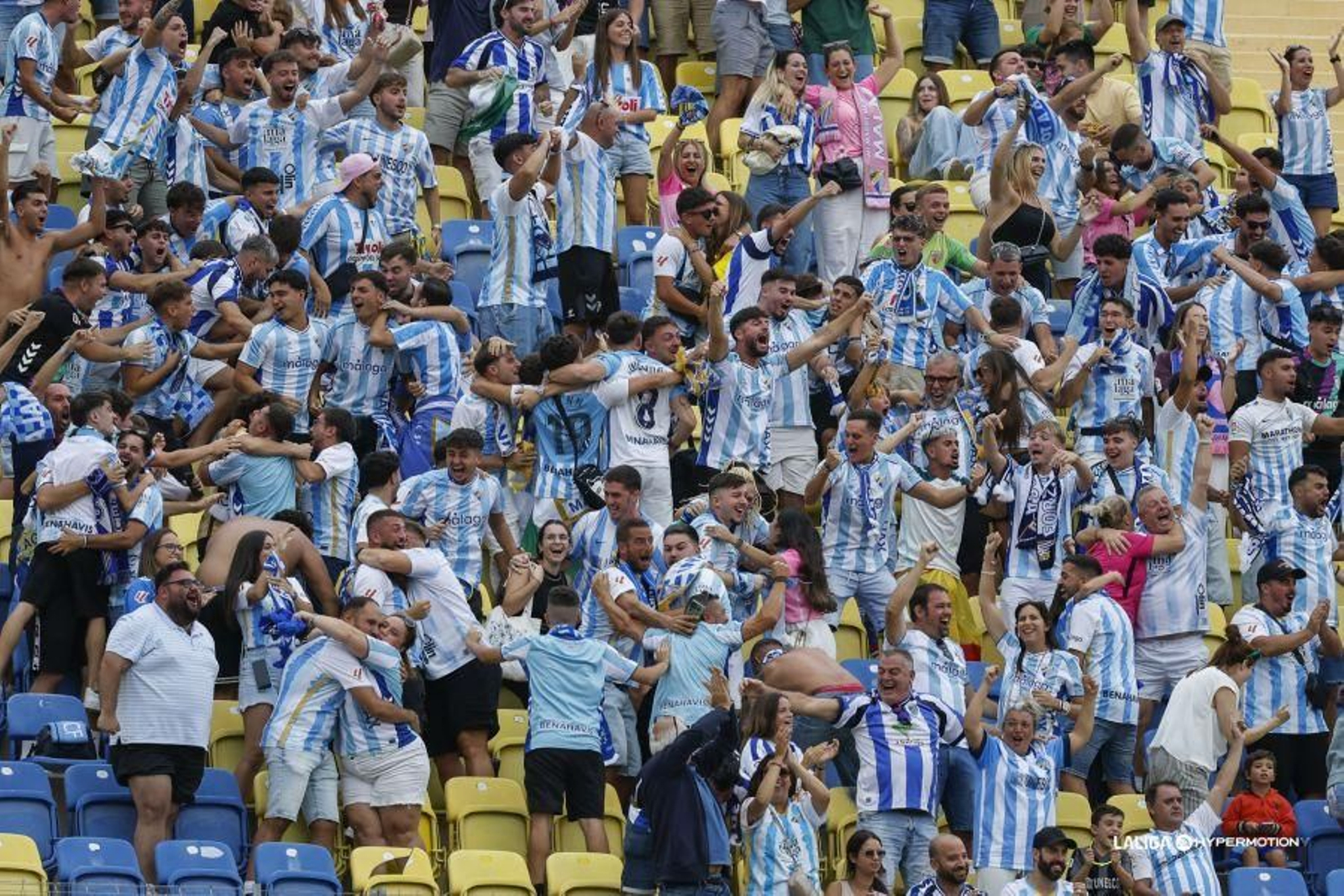Las fotos de Las Palmas-Málaga CF
