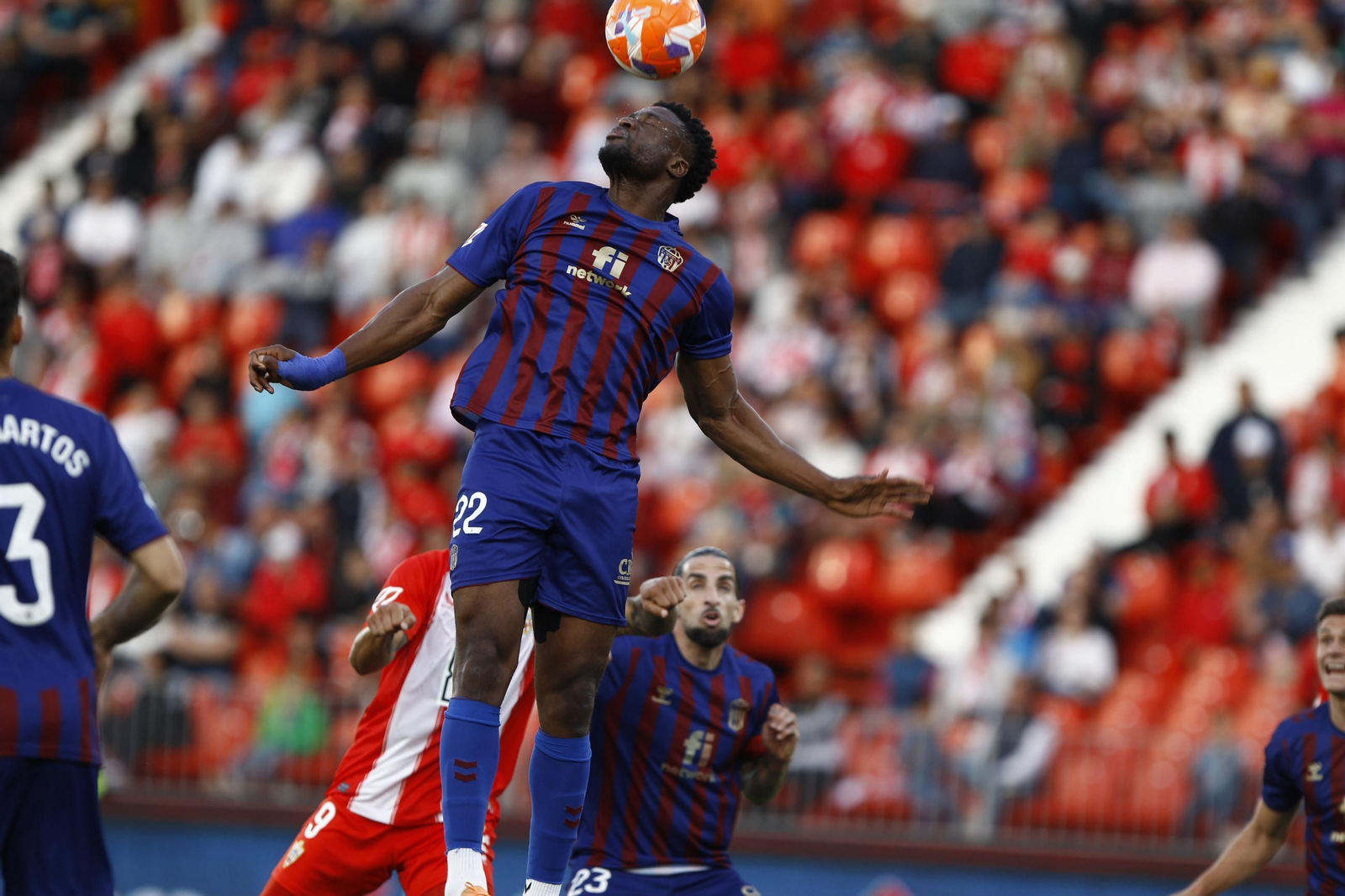 El U.D. Almería-C.D. Eldense, en imágenes