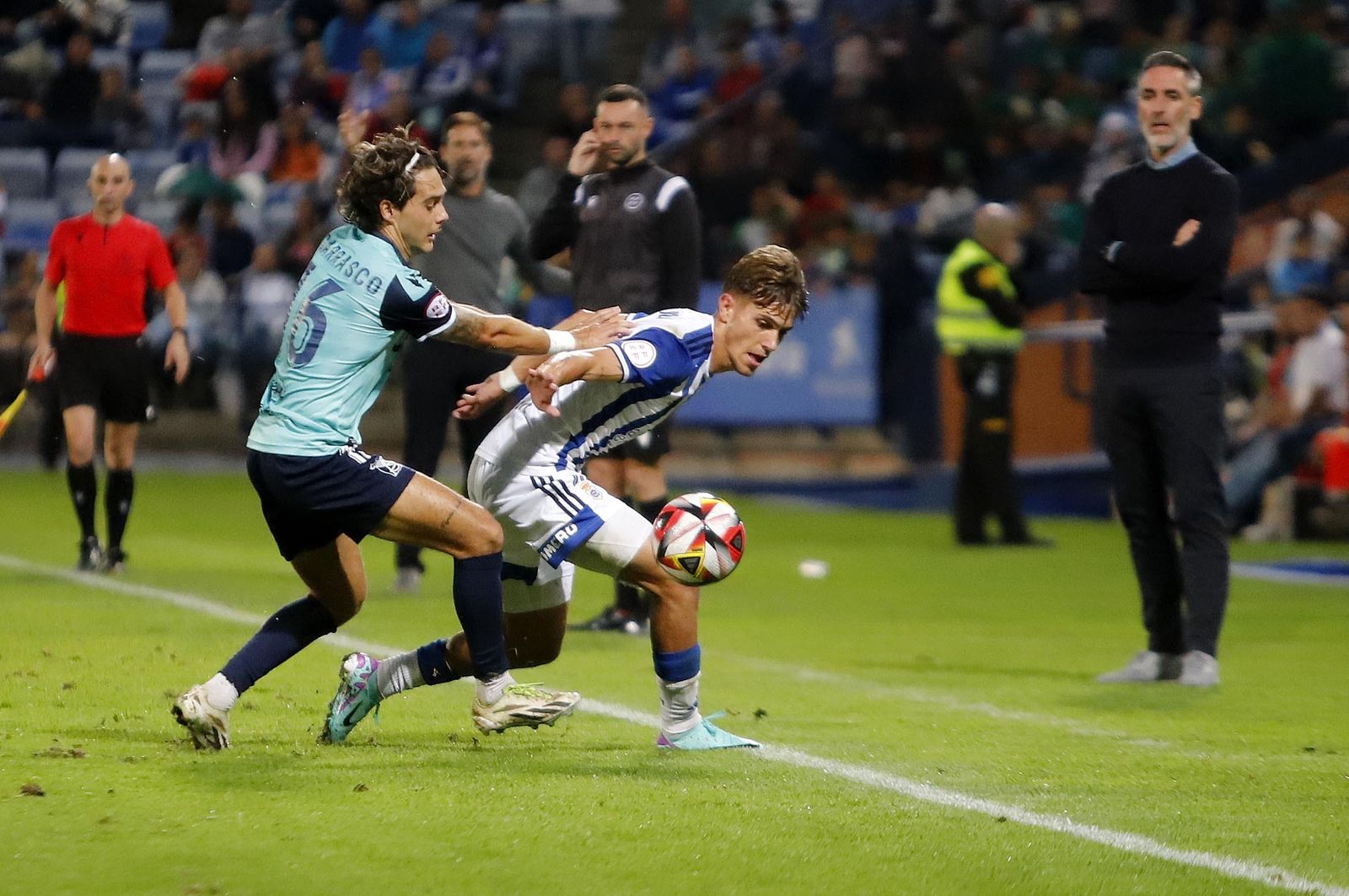 Imágenes del Recreativo Huelva-At Sanluqueño