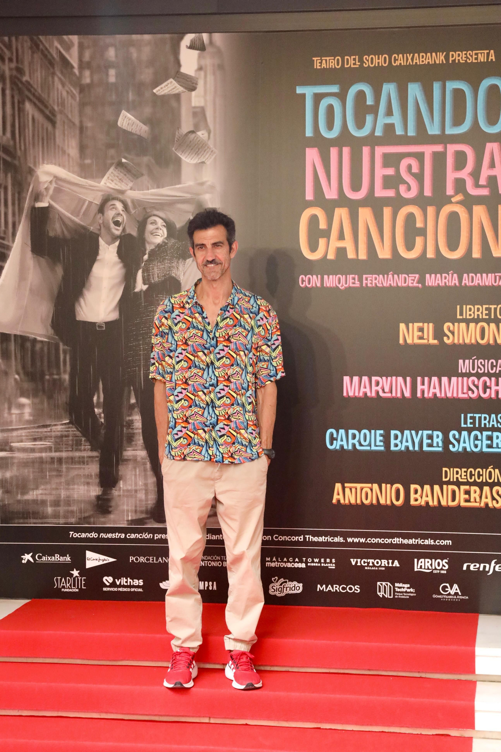 El estreno de 'Tocando nuestra canción', el nuevo musical de Antonio Banderas, en fotos