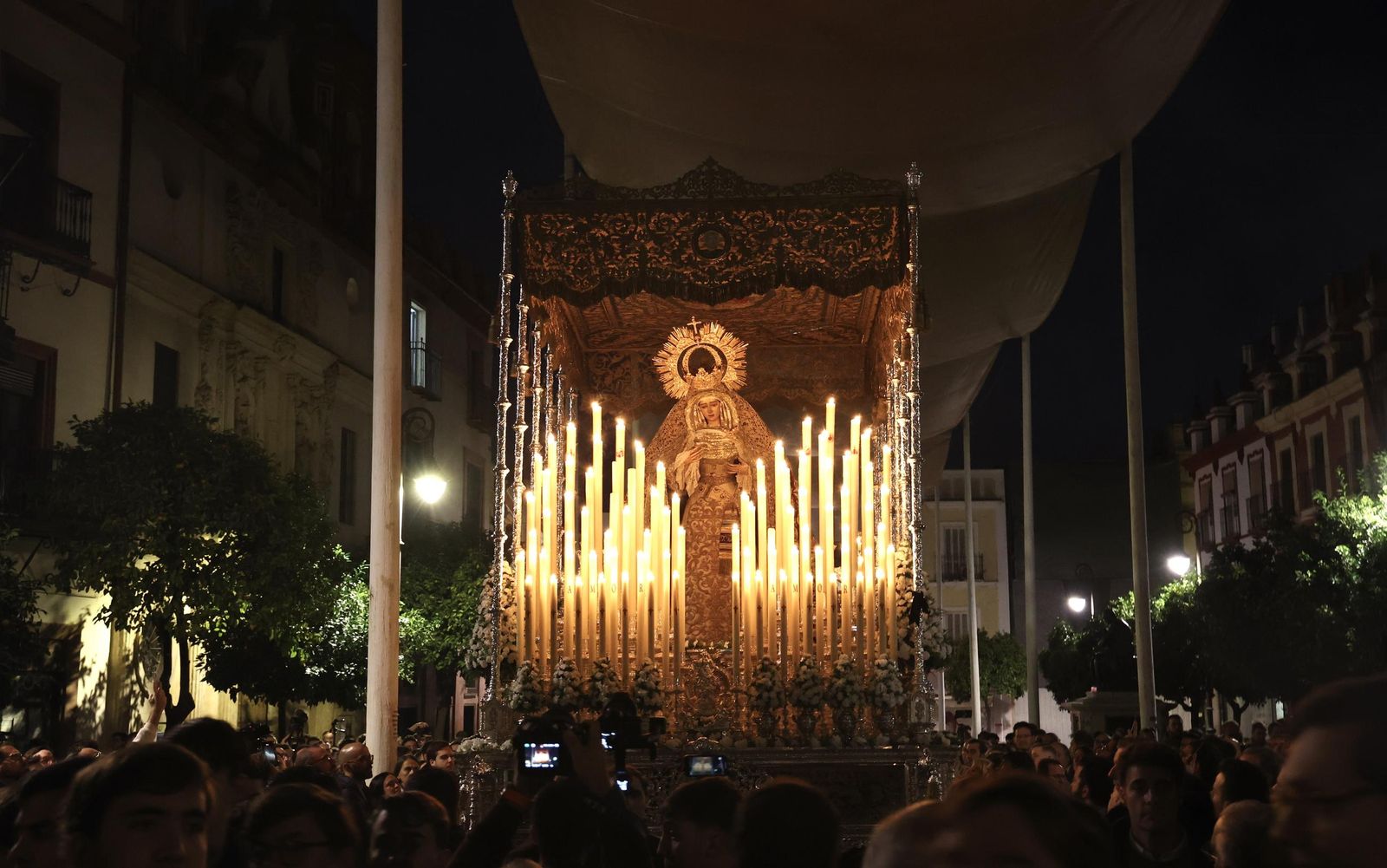 Traslado de la Virgen del Socorro a la catedral