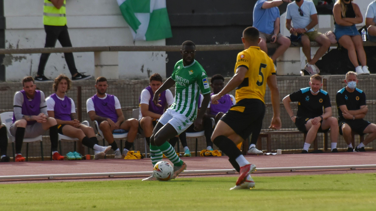 Las fotos del Real Betis Balompié - Wolverhampton Wanderers