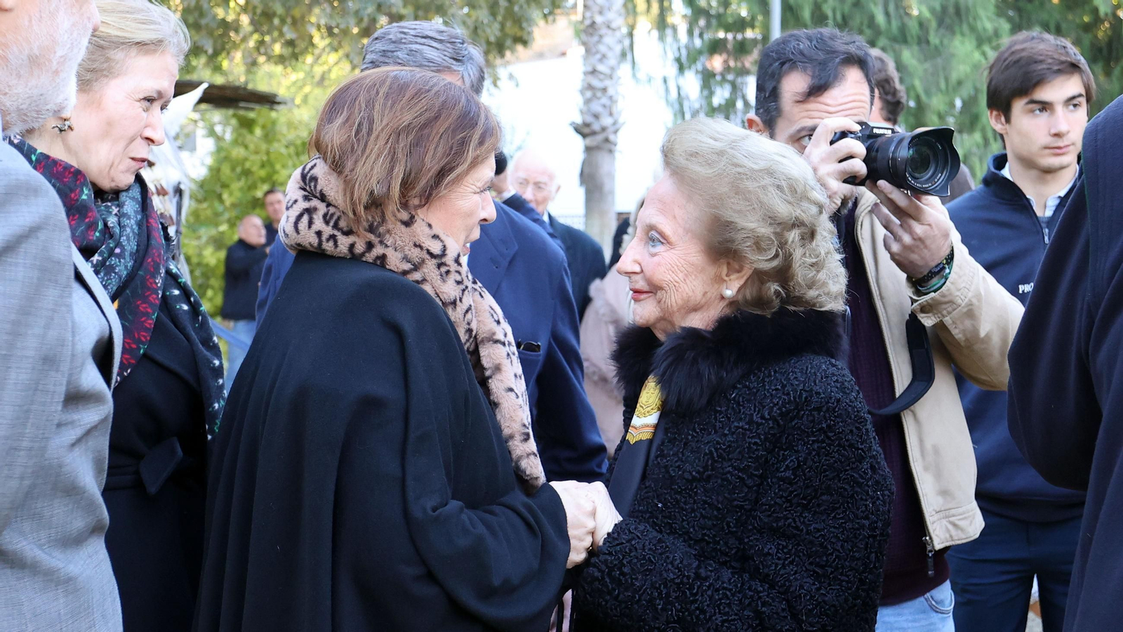 Inauguración del monumento dedicado a Álvaro Domecq en la Real Escuela