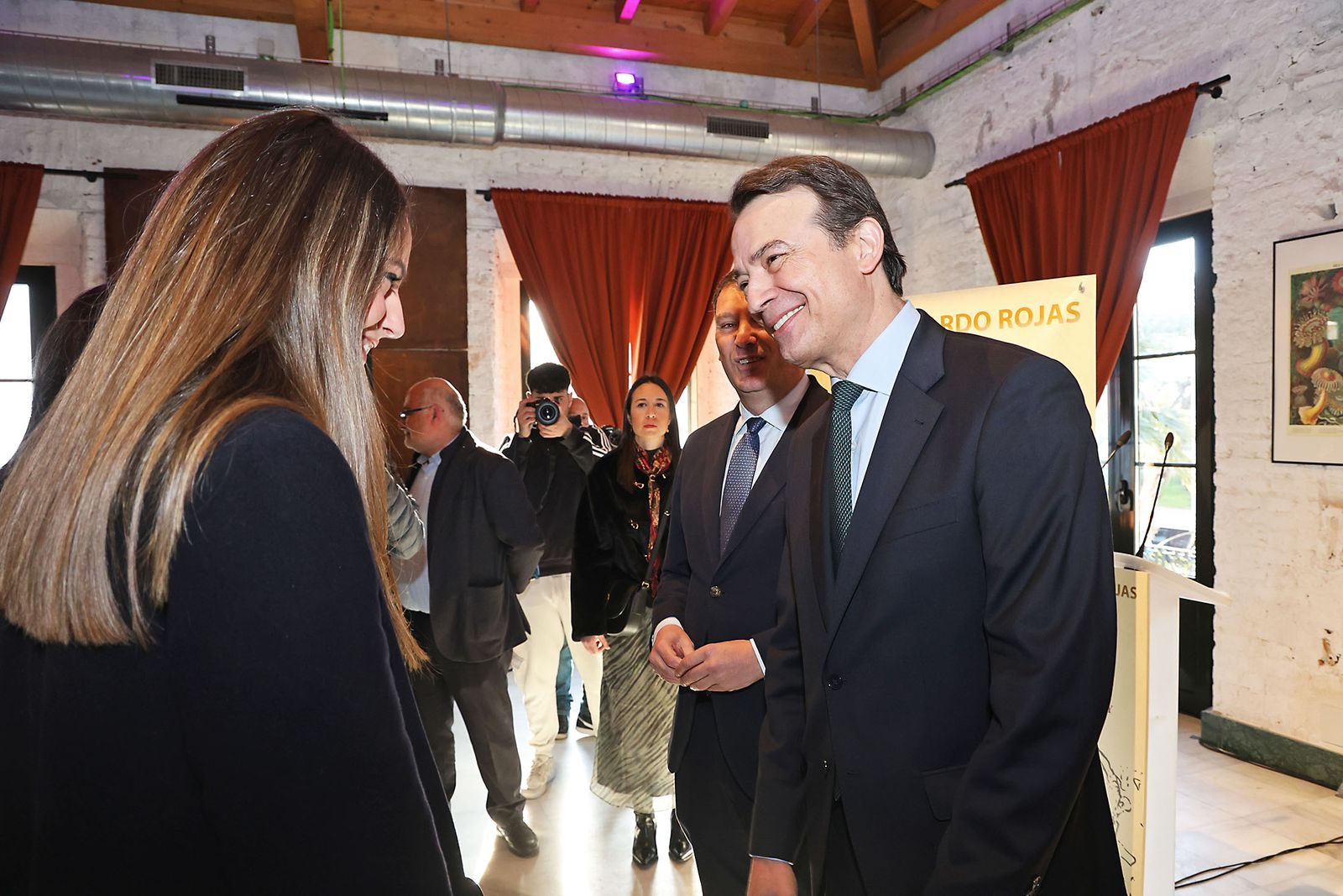 Fotografías del Foro Gerardo Rojas con la intervención de Arturo Gonzalo Aizpiri Consejero Delegado de Enagás