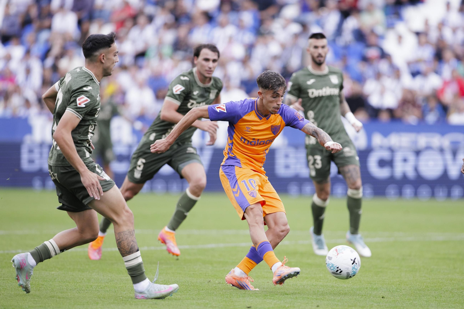 Leganés-Málaga CF, en fotos