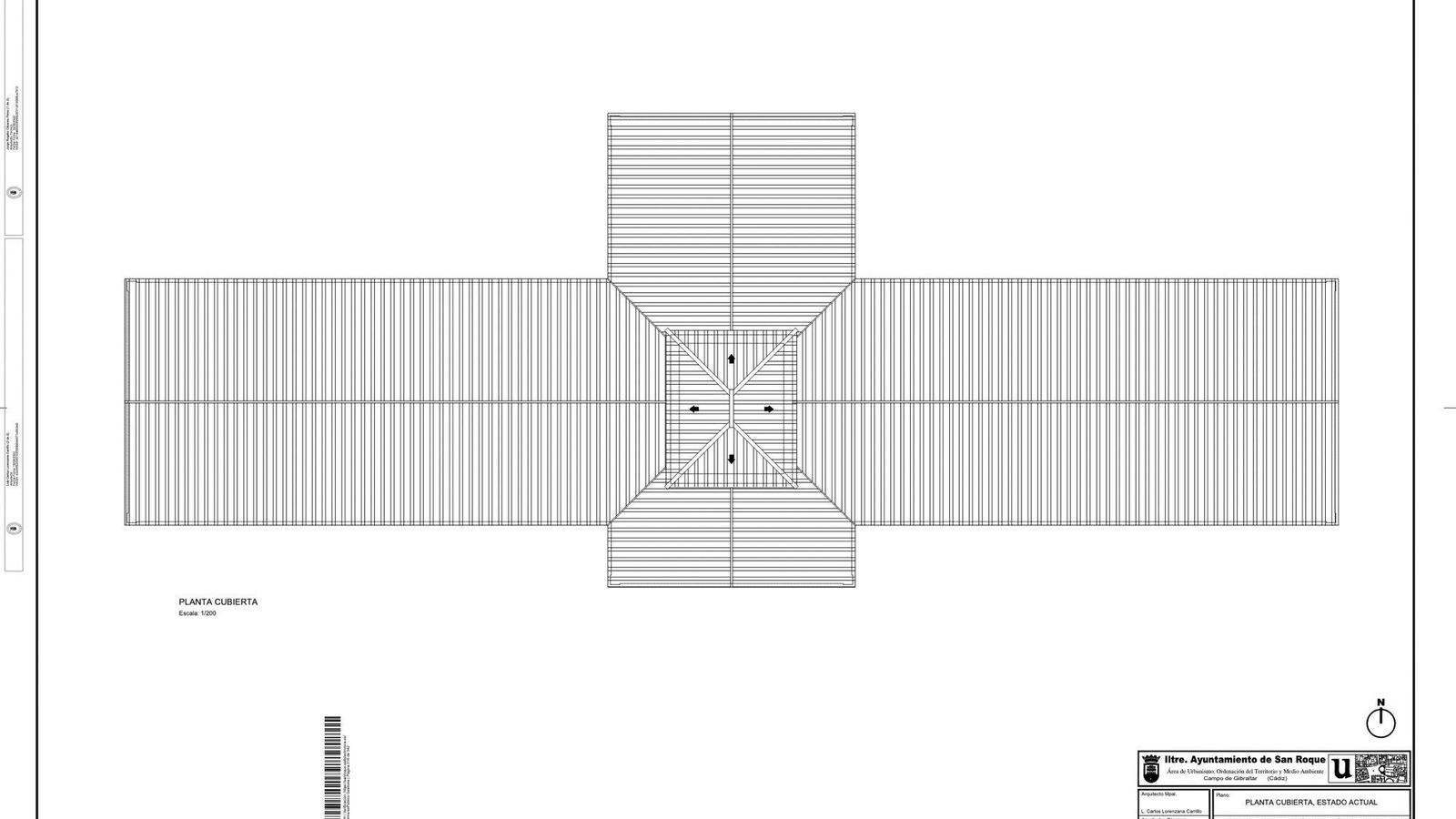 Plano de la cubierta.