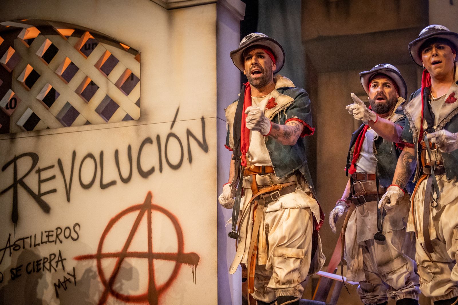 Comparsa Los sacrificaos