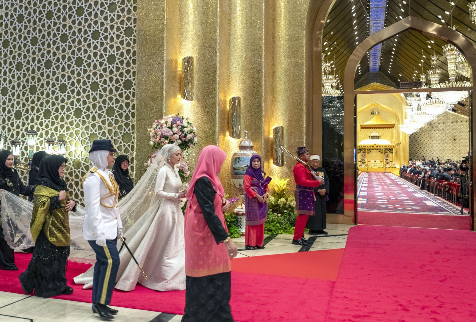 La boda real del sultanato de Brunei en imágenes