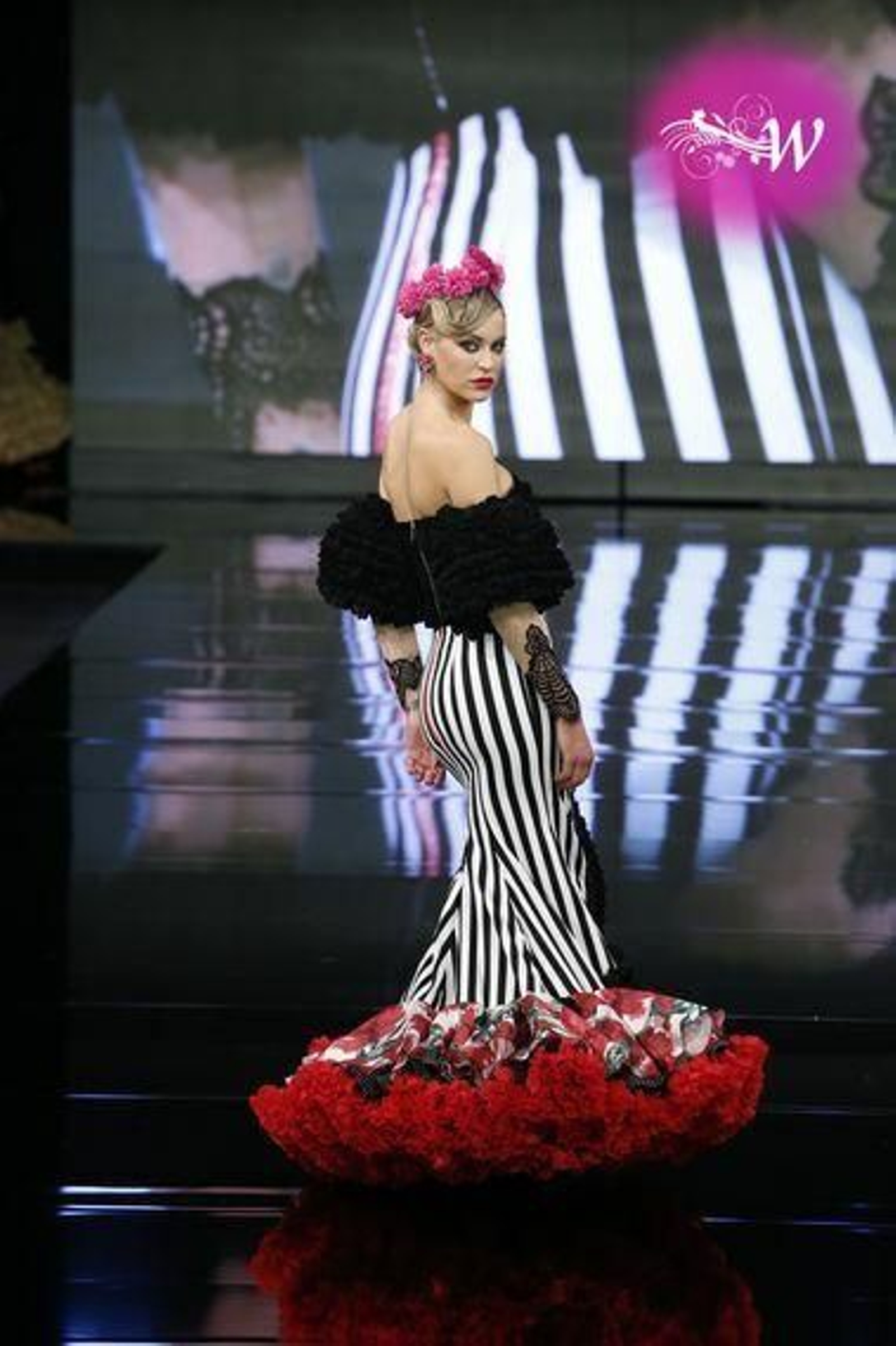 Verónica de la Vega presenta su colección de flamenca en SIMOF 2020, estas son las fotos