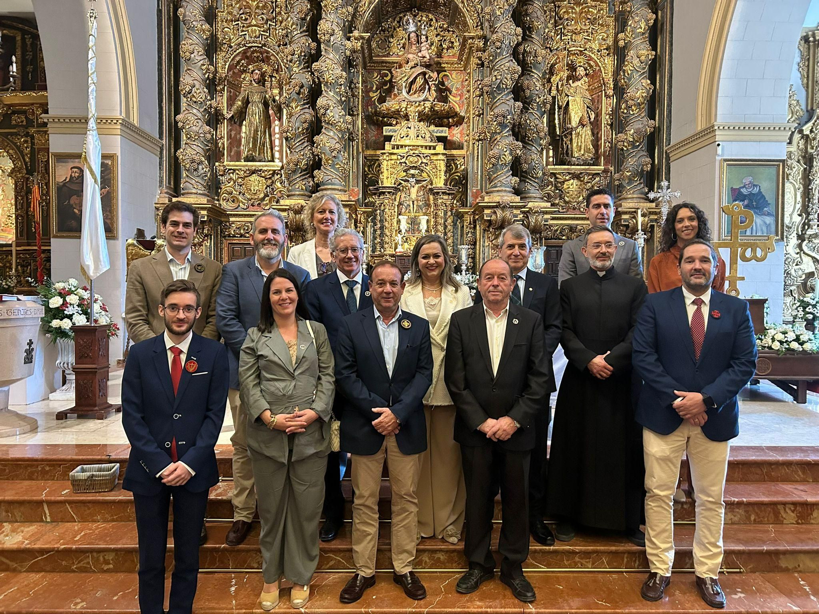 Asistentes al Inicio del Año Cofrade 2026 de Baena.