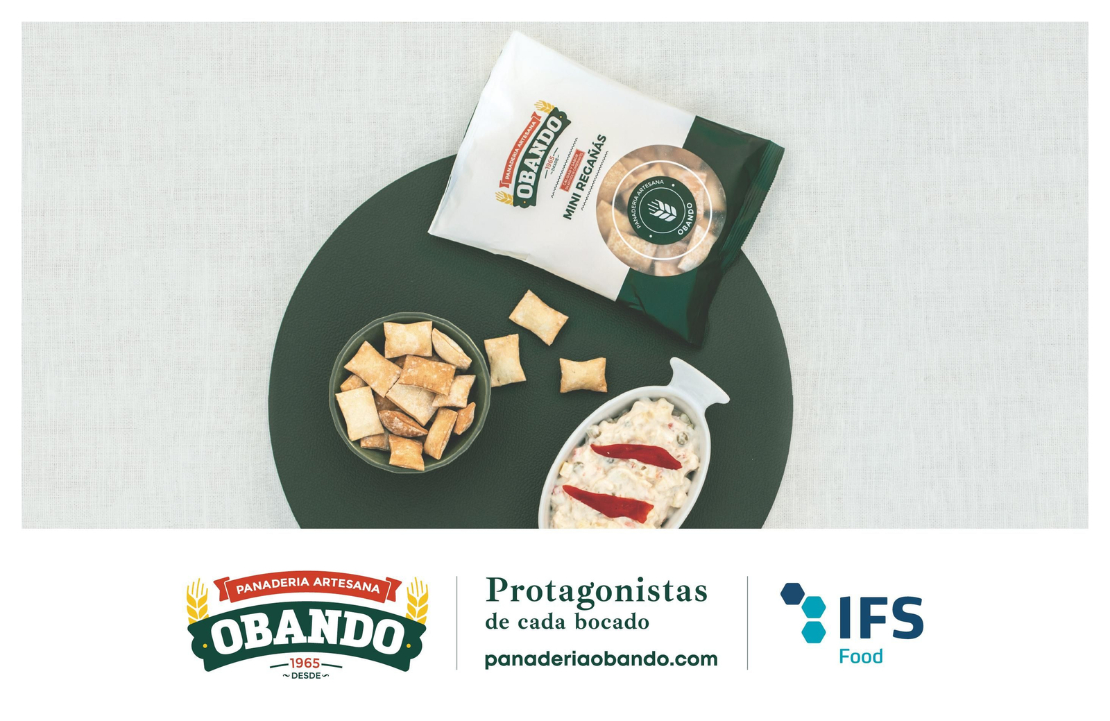 Las novedosas mini regañás de Panadería Obando