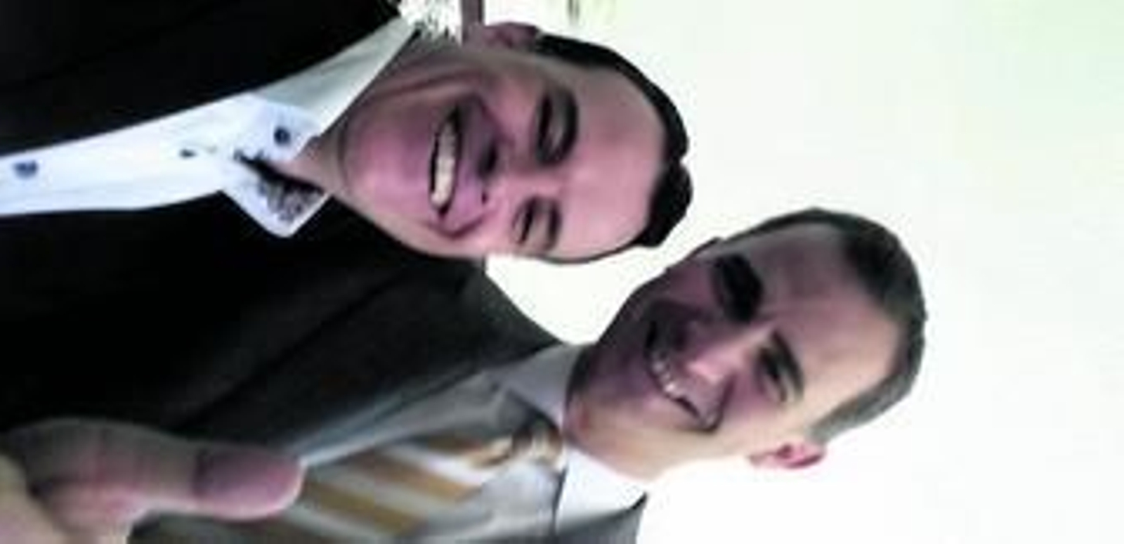 Pablo Antón, este pasado sábado, en un 'selfie' con Don Felipe en El Salvador.