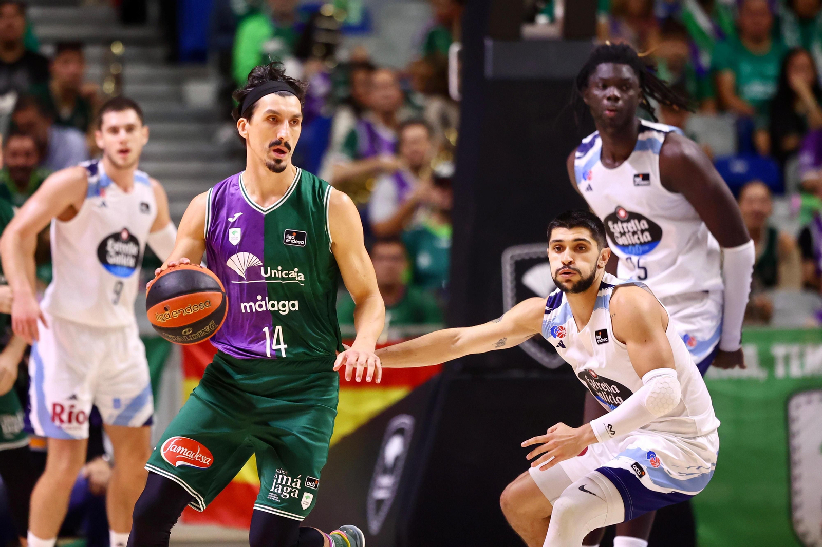 El Unicaja - Obradoiro, en imágenes