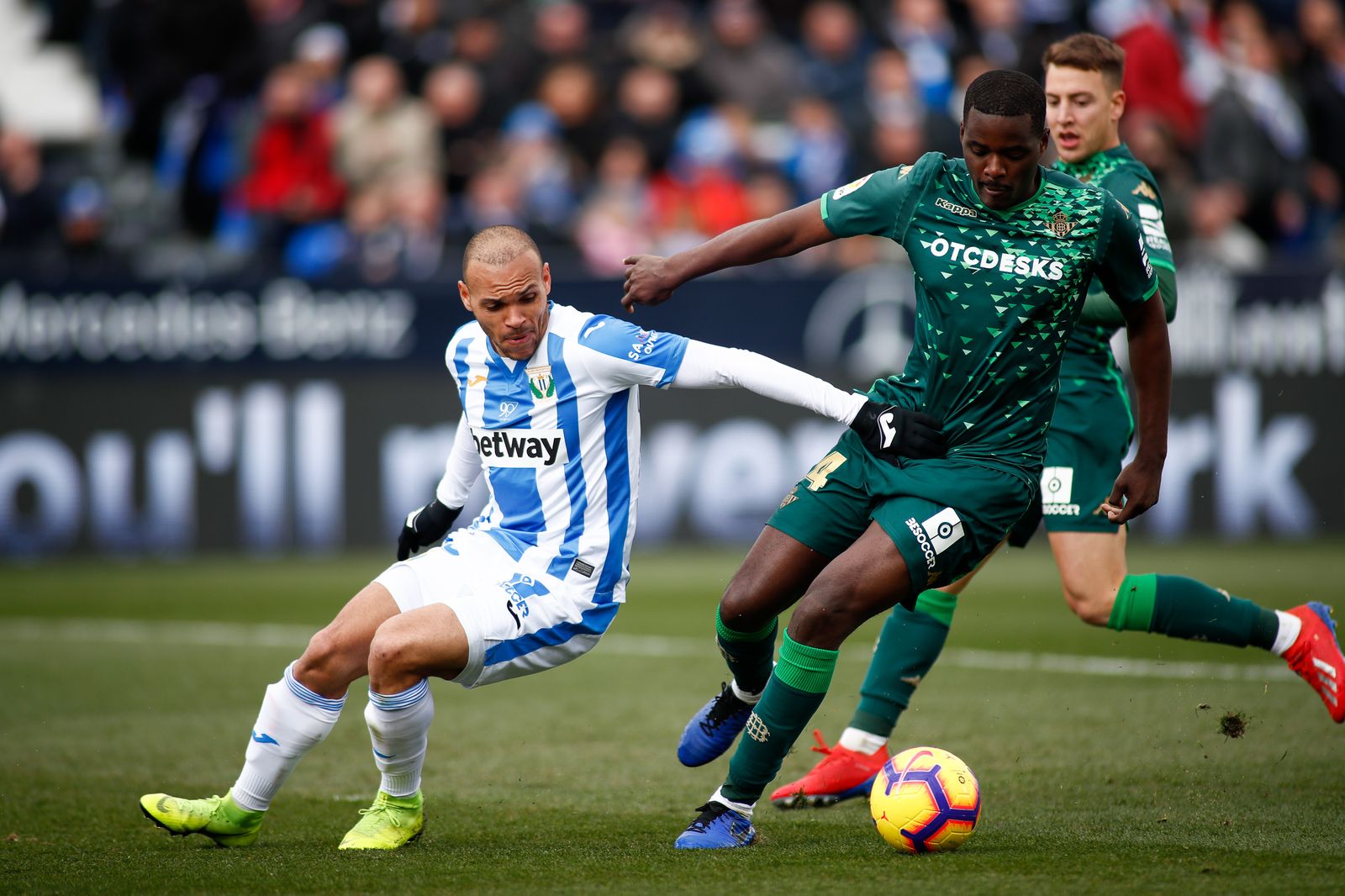 El Leganés-Betis en imágenes