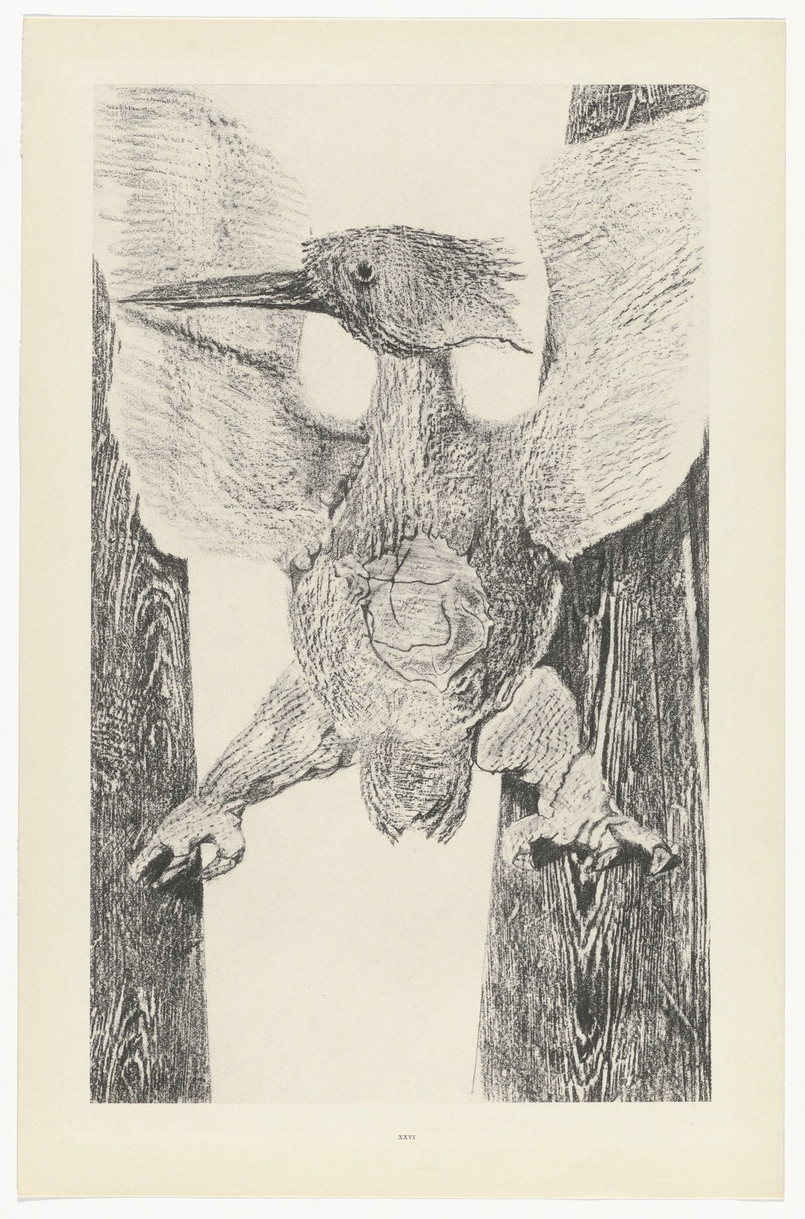 'Origen del péndulo' (1926), de Max Ernst, incluido en su 'Historia natural'.