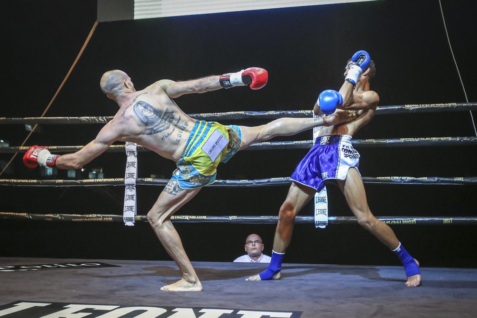 Imagenes de la velada de muay thai, Cádiz Fight Night 2