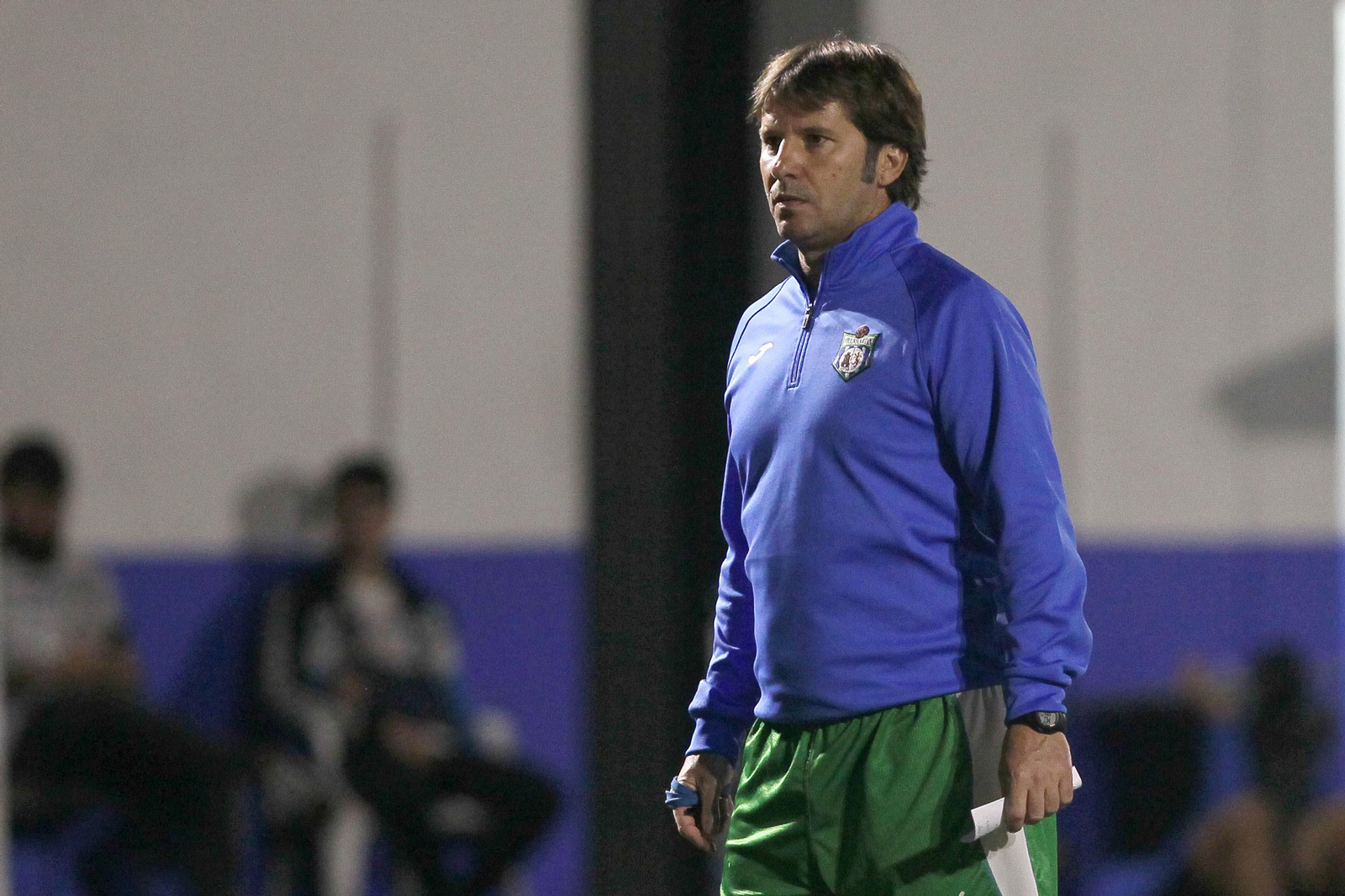 Primer entrenamiento de Jesús Mendoza como entrenador del Guadalcacín