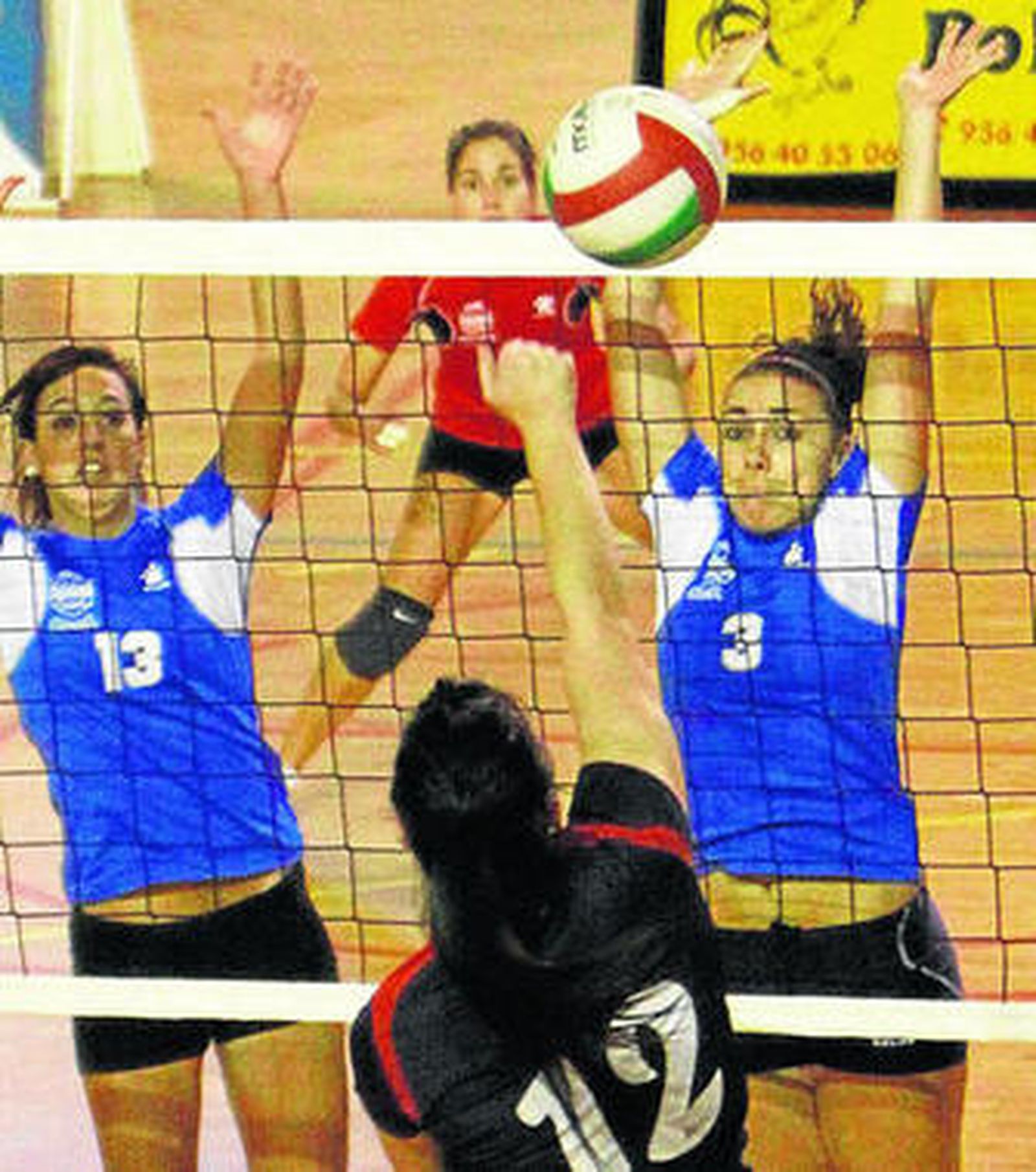 Lance de uno de los encuentros disputado por el Emsisa femenino.